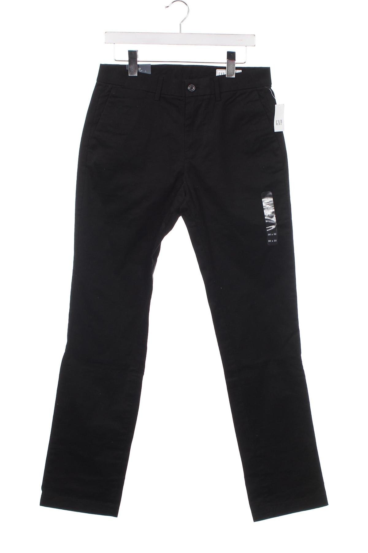 Pantaloni de bărbați Gap, Mărime S, Culoare Negru, Preț 50,66 Lei