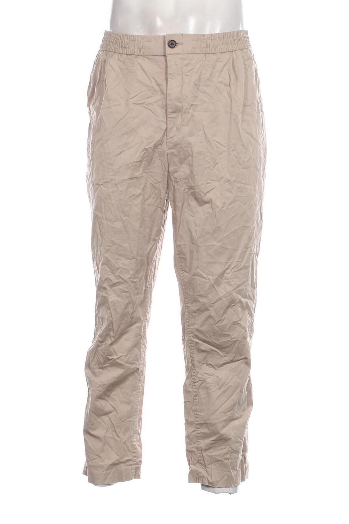 Pánske nohavice  H&M, Veľkosť XL, Farba Béžová, Cena  5,43 €