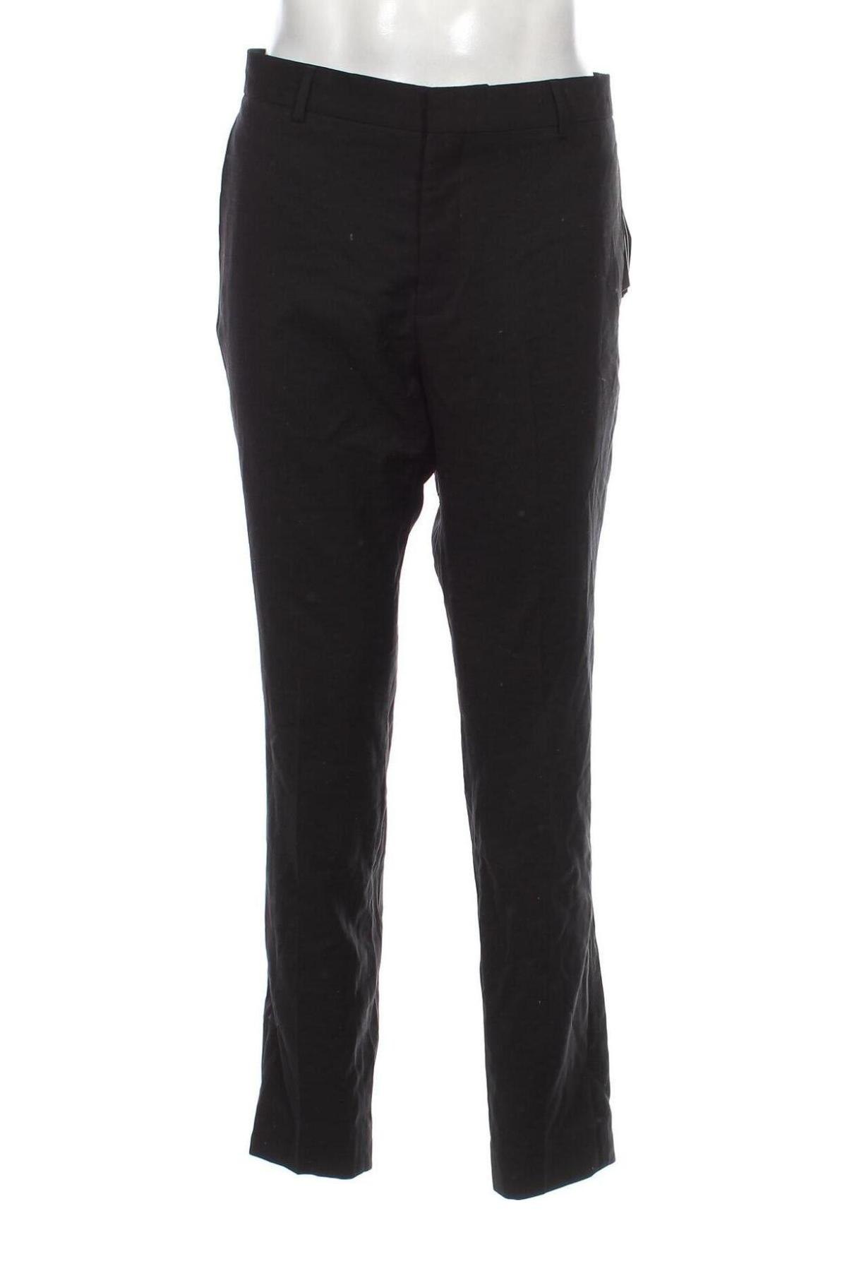 Ανδρικό παντελόνι H&M, Μέγεθος L, Χρώμα Μαύρο, Τιμή 5,69 €