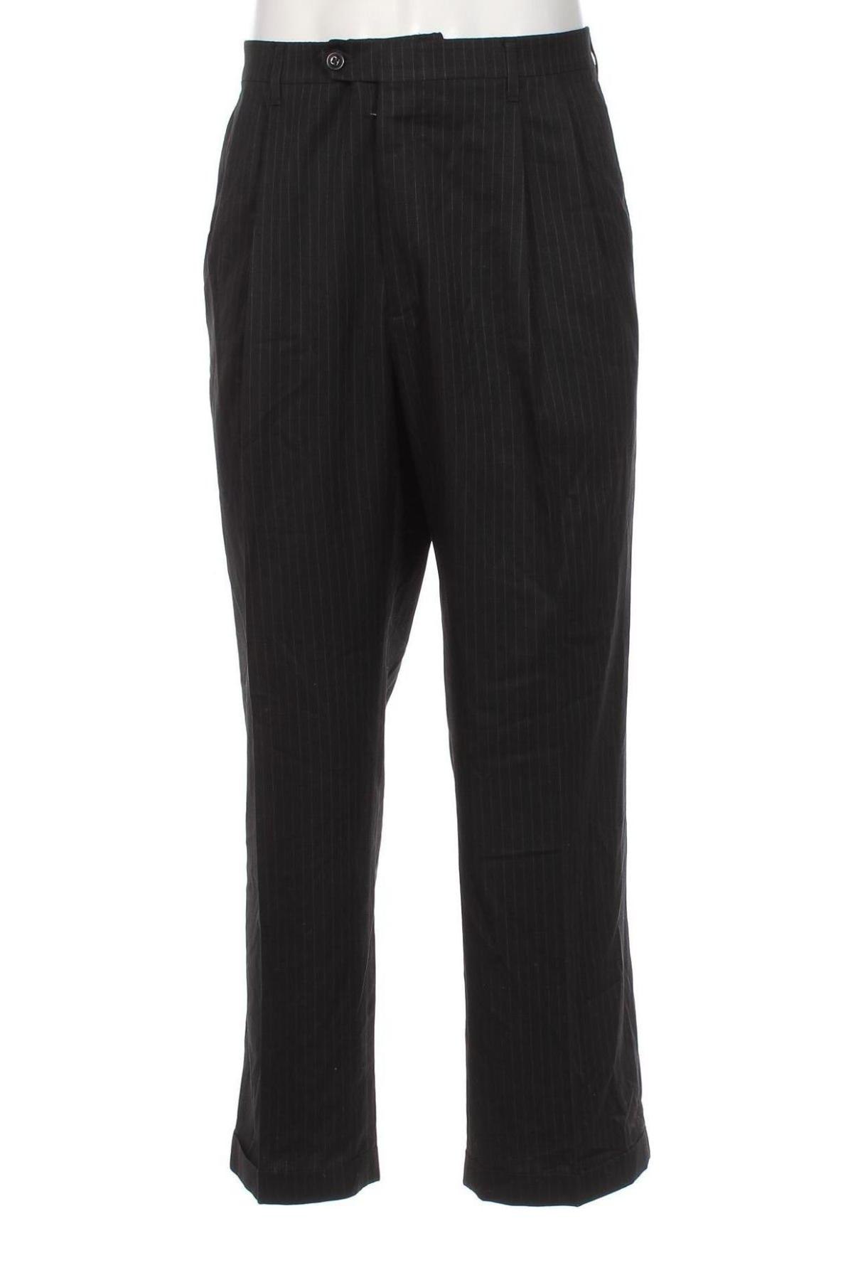 Мъжки панталон Haggar, Размер XL, Цвят Черен, Цена 13,05 лв.