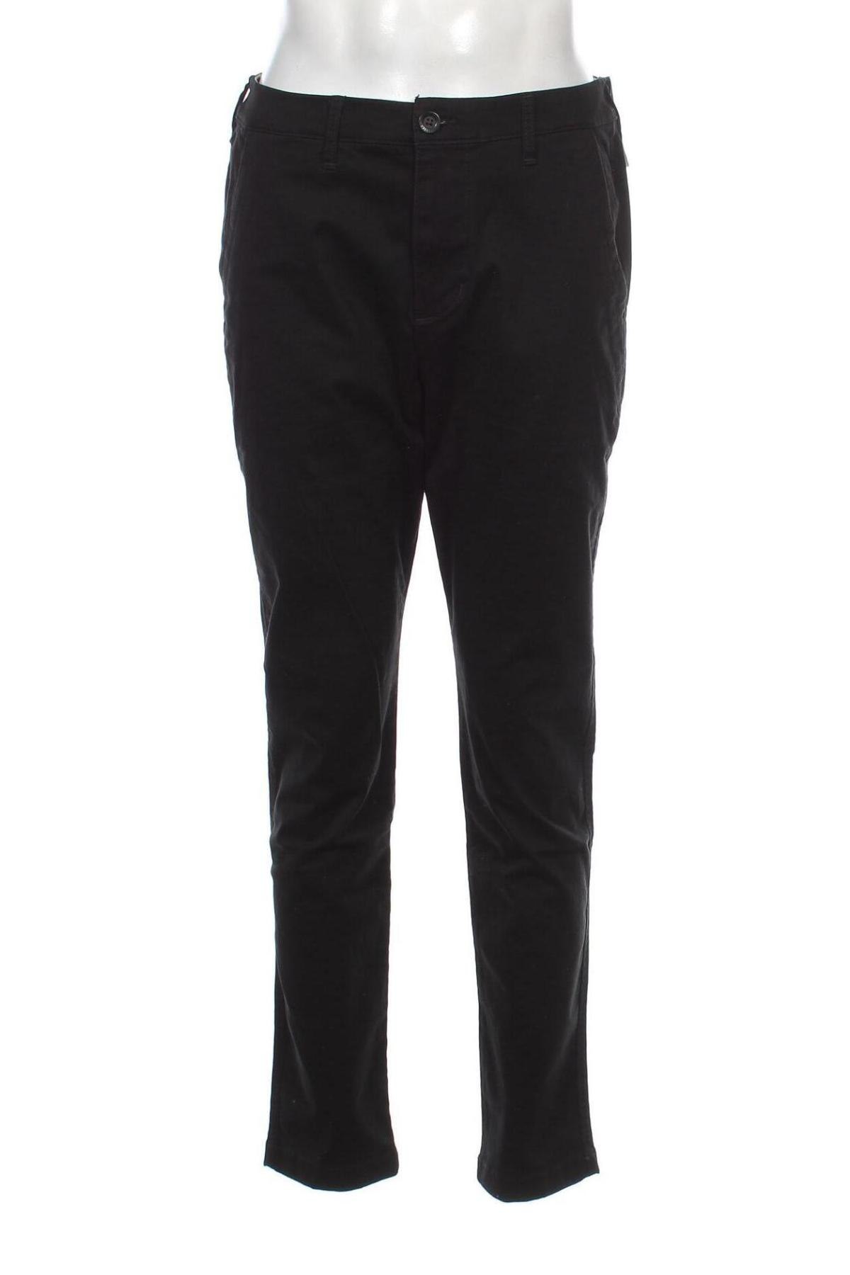 Мъжки панталон Hollister, Размер M, Цвят Черен, Цена 27,90 лв.