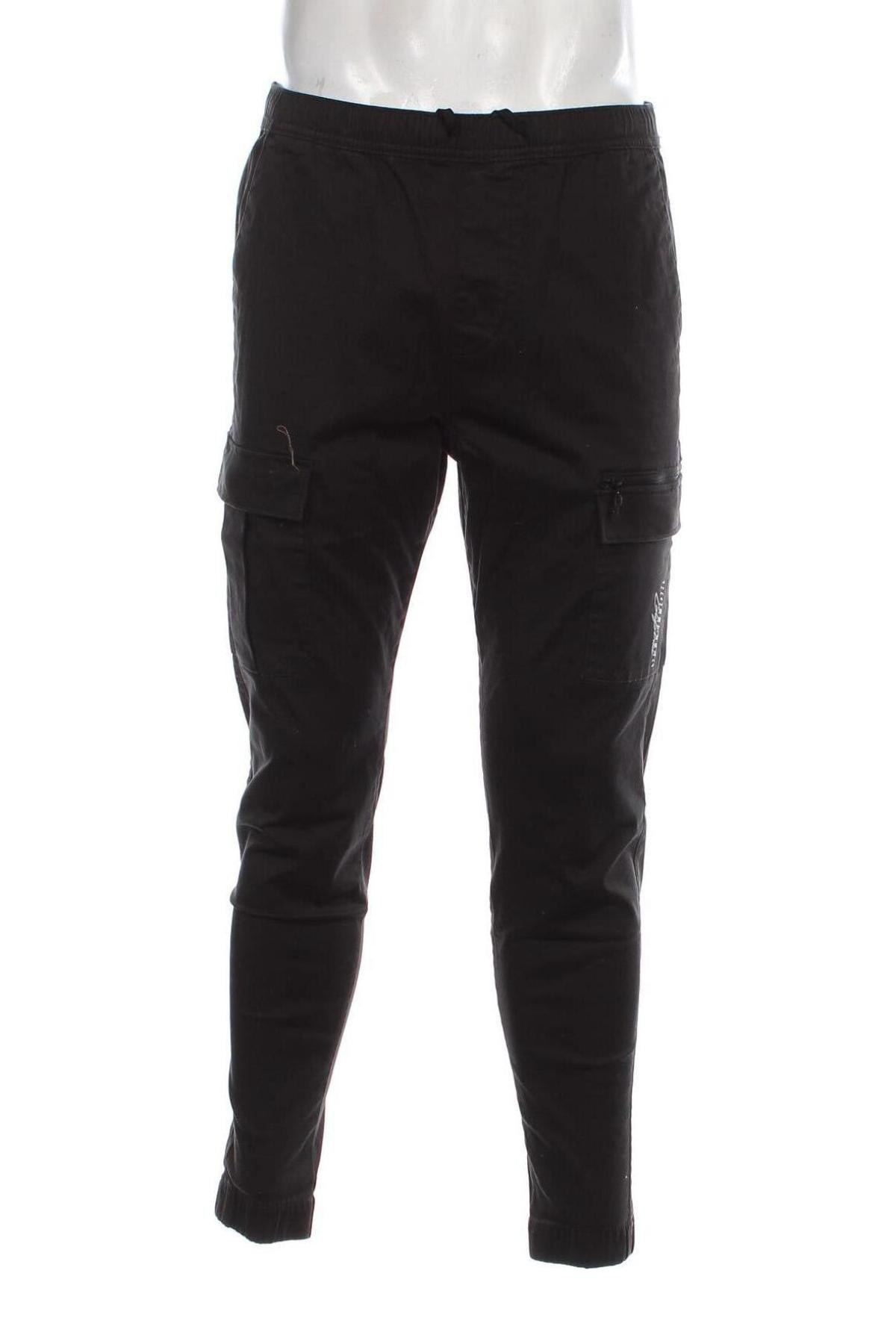Мъжки панталон Hollister, Размер M, Цвят Черен, Цена 93,00 лв.