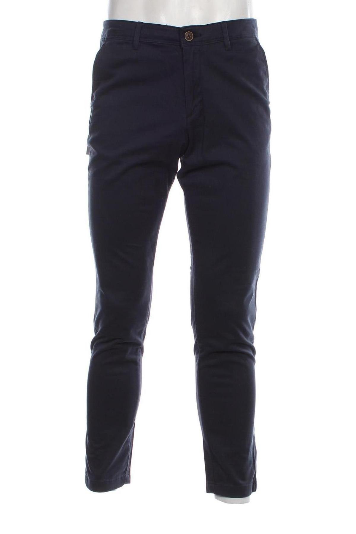 Мъжки панталон Jack & Jones, Размер M, Цвят Син, Цена 34,65 лв.