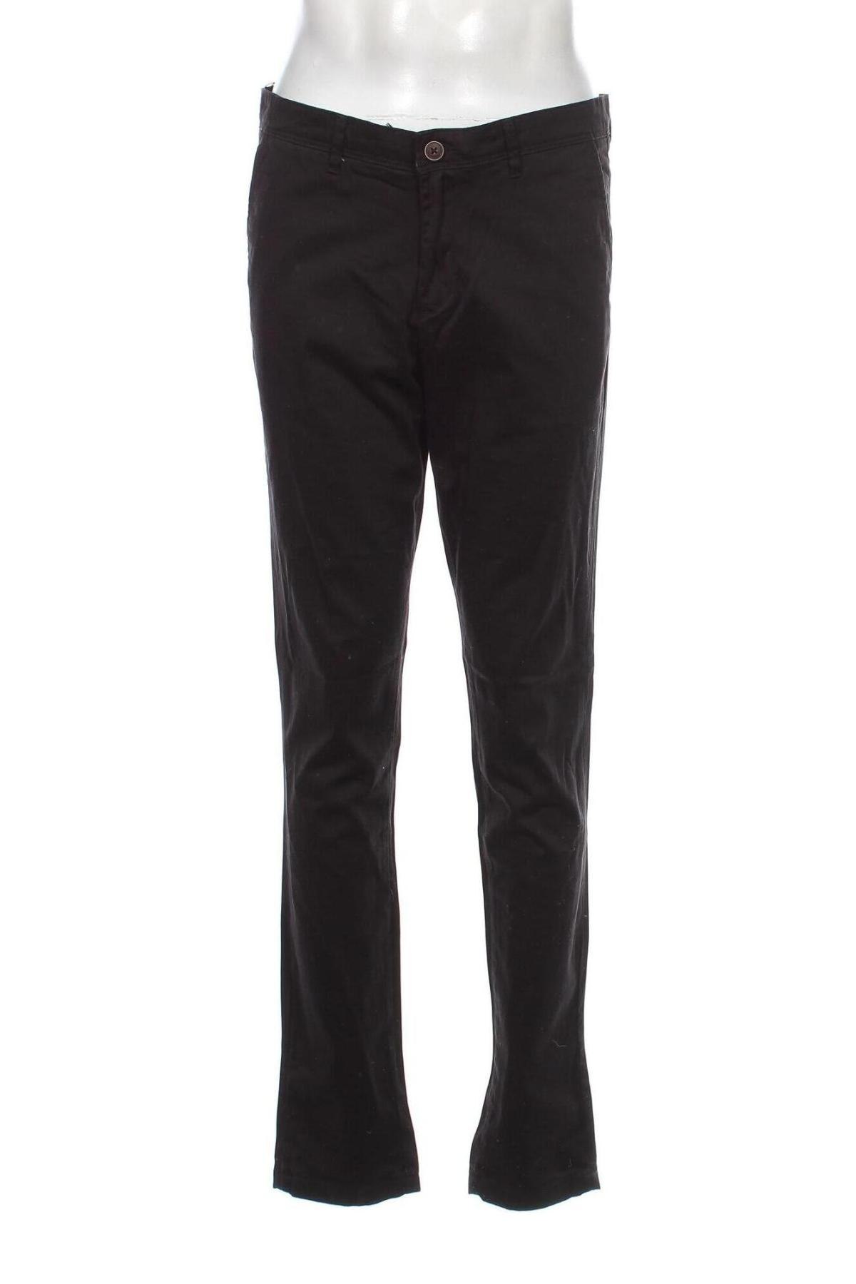 Мъжки панталон Jack & Jones, Размер L, Цвят Черен, Цена 44,55 лв.
