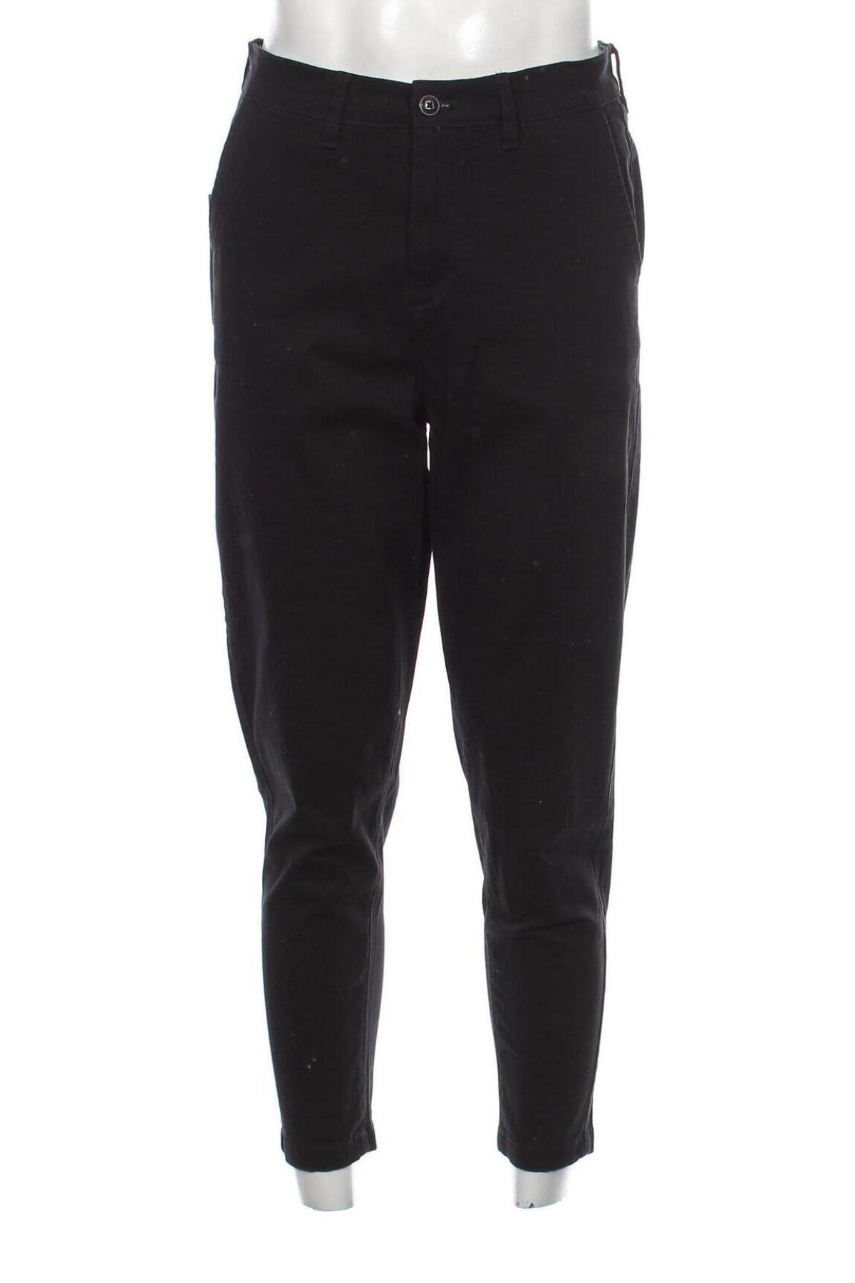 Pantaloni de bărbați Jack & Jones, Mărime M, Culoare Negru, Preț 81,42 Lei