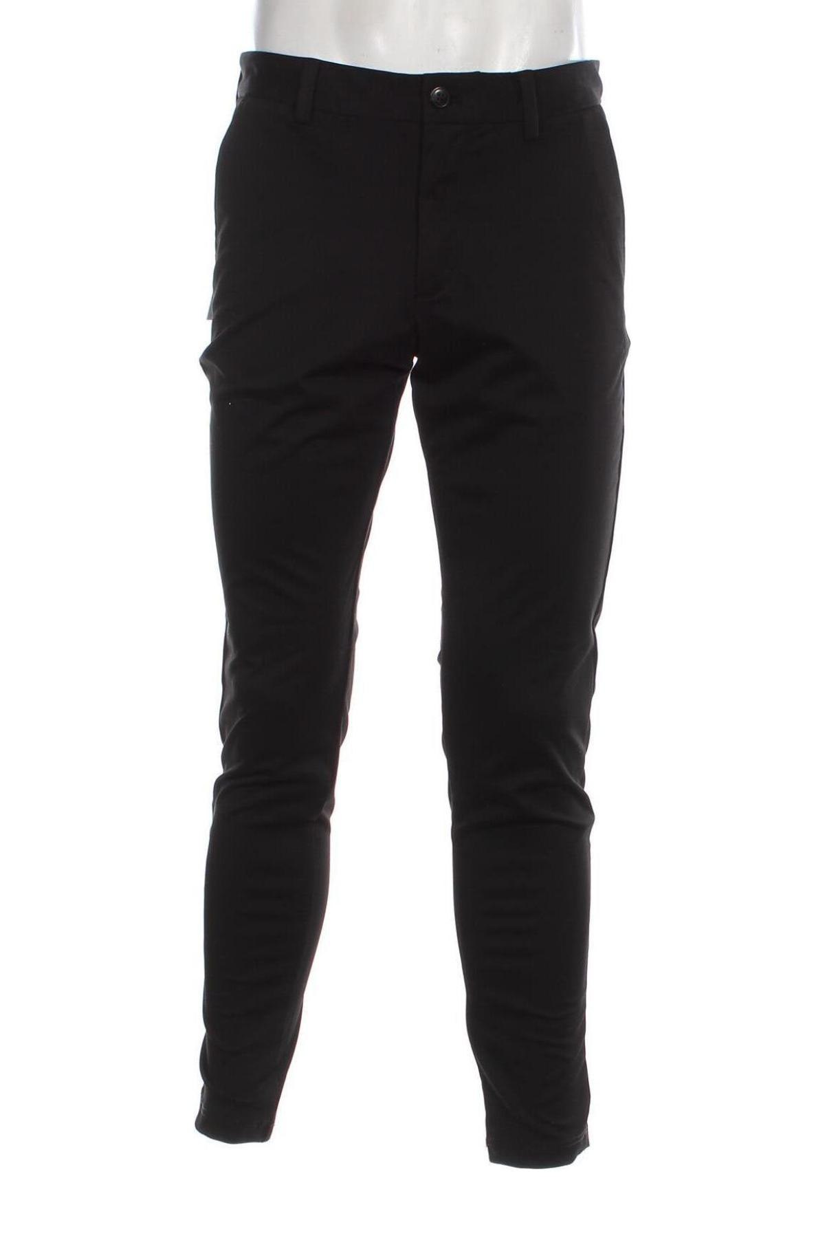 Pantaloni de bărbați Jack & Jones, Mărime M, Culoare Negru, Preț 97,70 Lei