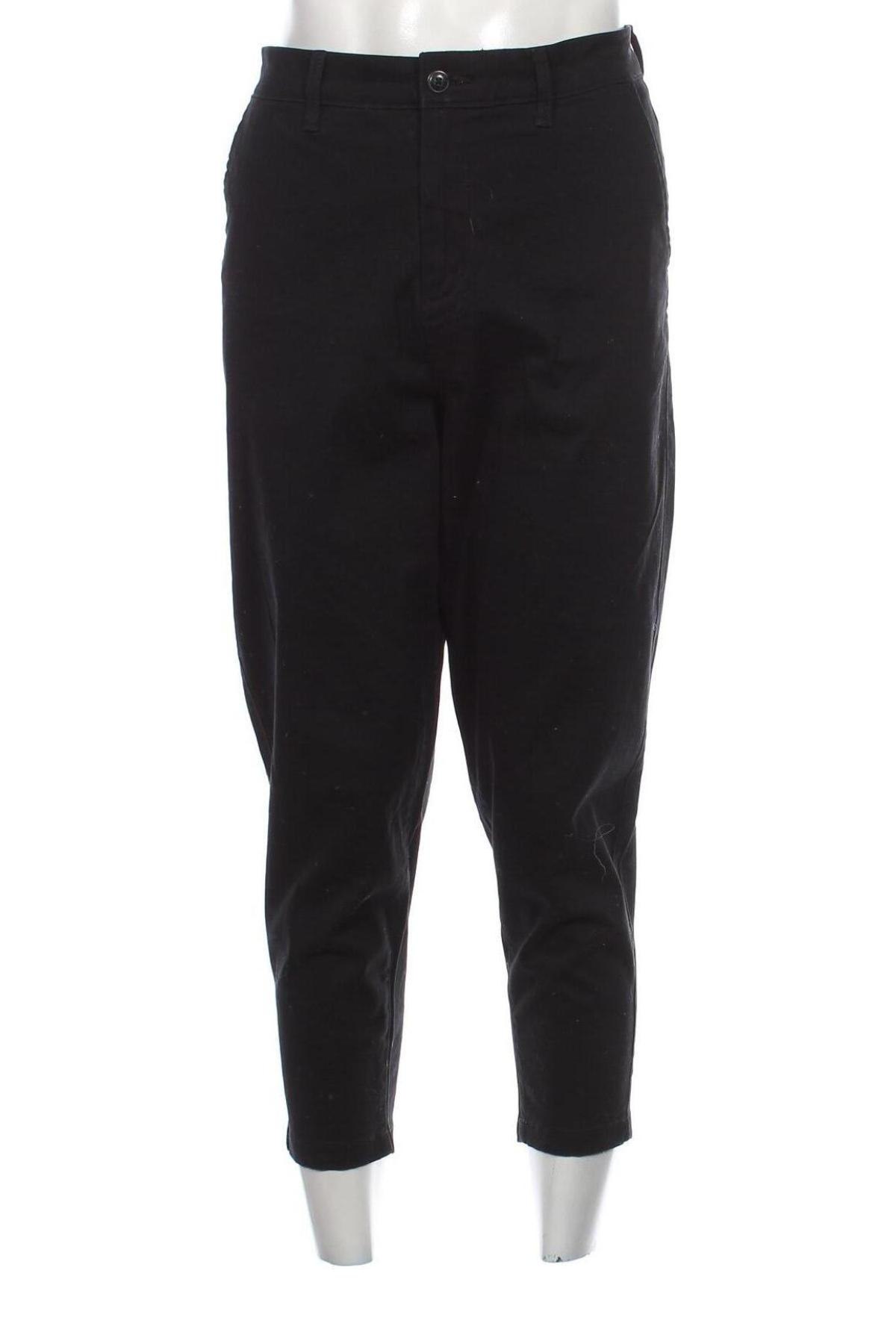 Ανδρικό παντελόνι Jack & Jones, Μέγεθος L, Χρώμα Μαύρο, Τιμή 12,76 €