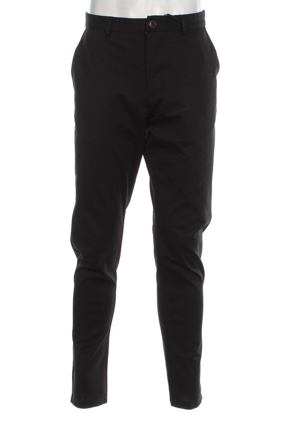 Pantaloni de bărbați Jack & Jones PREMIUM, Mărime XL, Culoare Negru, Preț 91,78 Lei