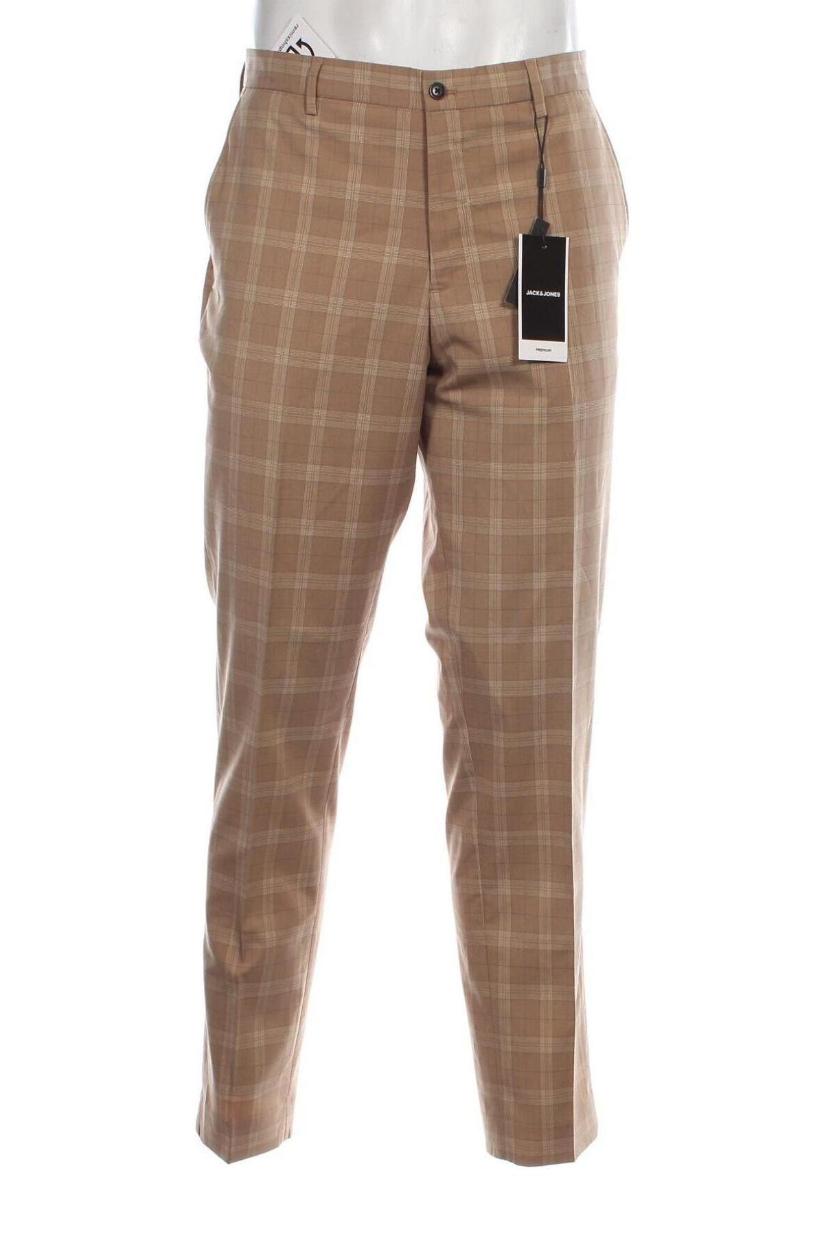 Herrenhose Jack & Jones PREMIUM, Größe L, Farbe Beige, Preis € 14,38