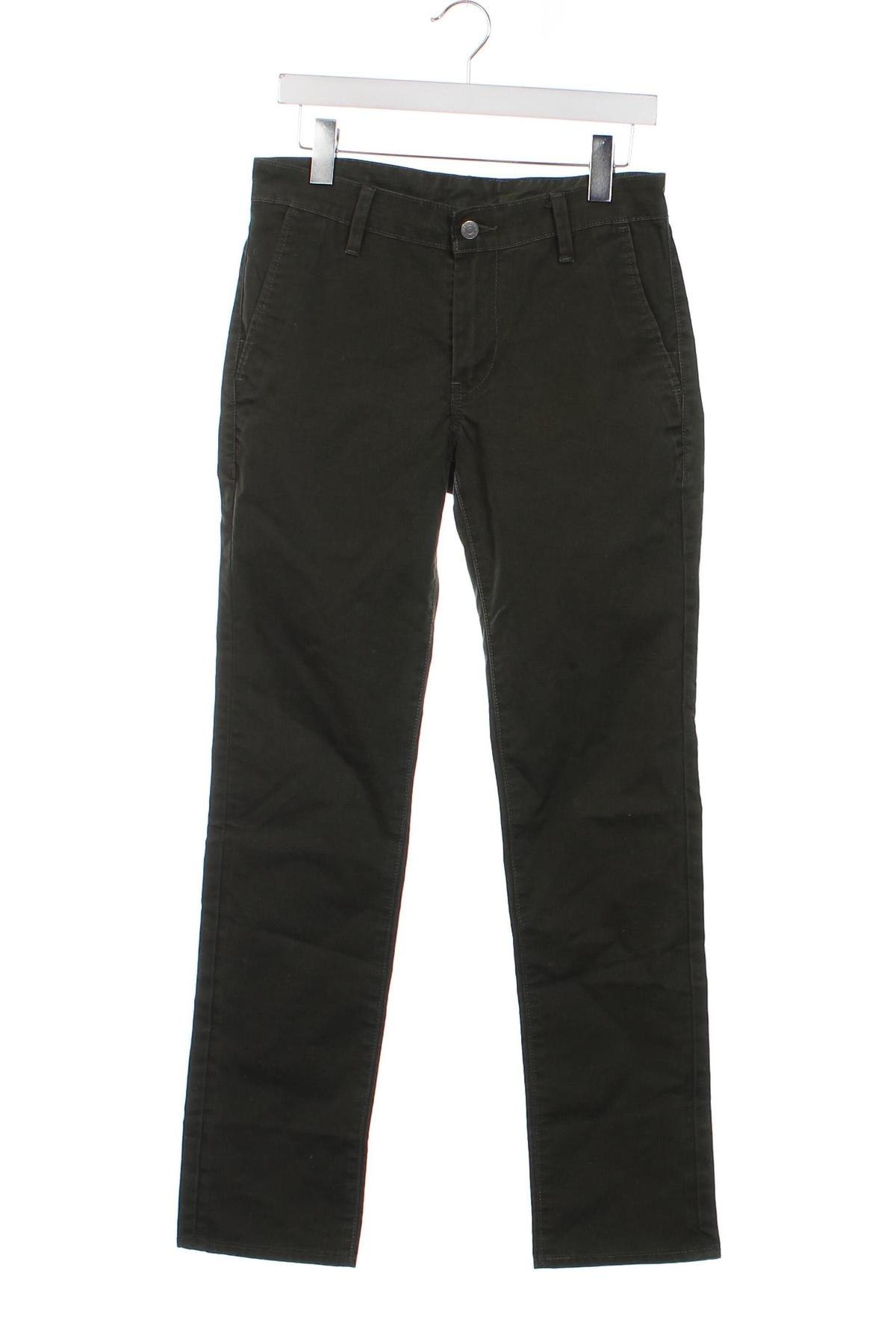 Мъжки панталон Levi's, Размер S, Цвят Зелен, Цена 31,00 лв.