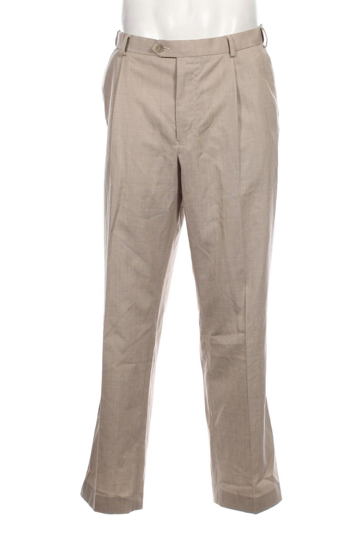 Męskie spodnie Marks & Spencer, Rozmiar XL, Kolor Beżowy, Cena 33,52 zł