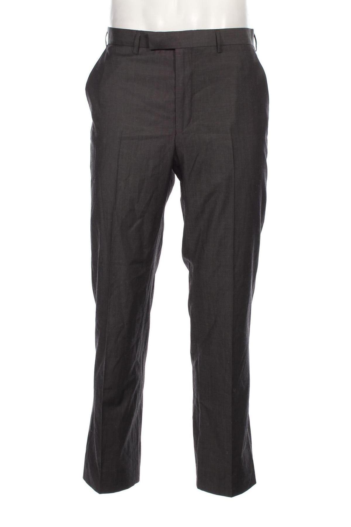 Мъжки панталон Marks & Spencer Autograph, Размер M, Цвят Сив, Цена 43,40 лв.
