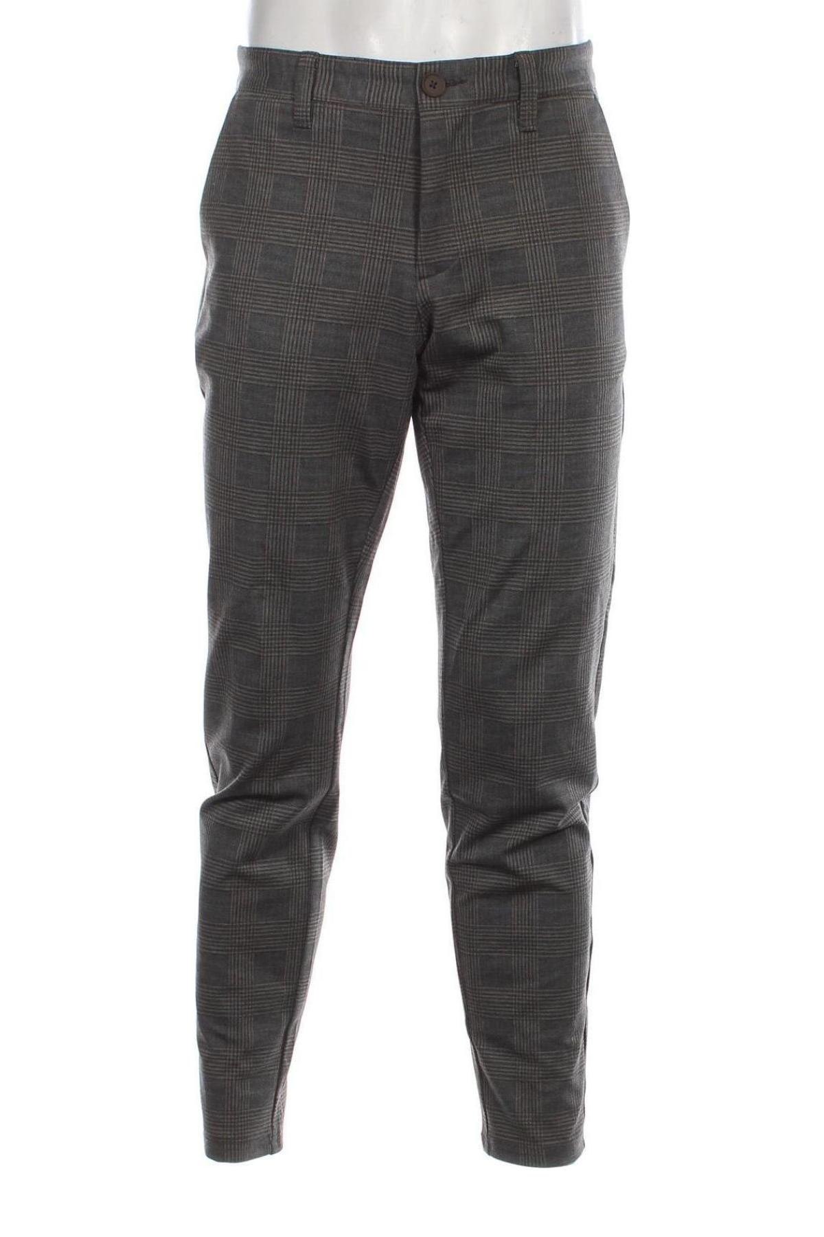 Pantaloni de bărbați Only & Sons, Mărime L, Culoare Gri, Preț 151,32 Lei