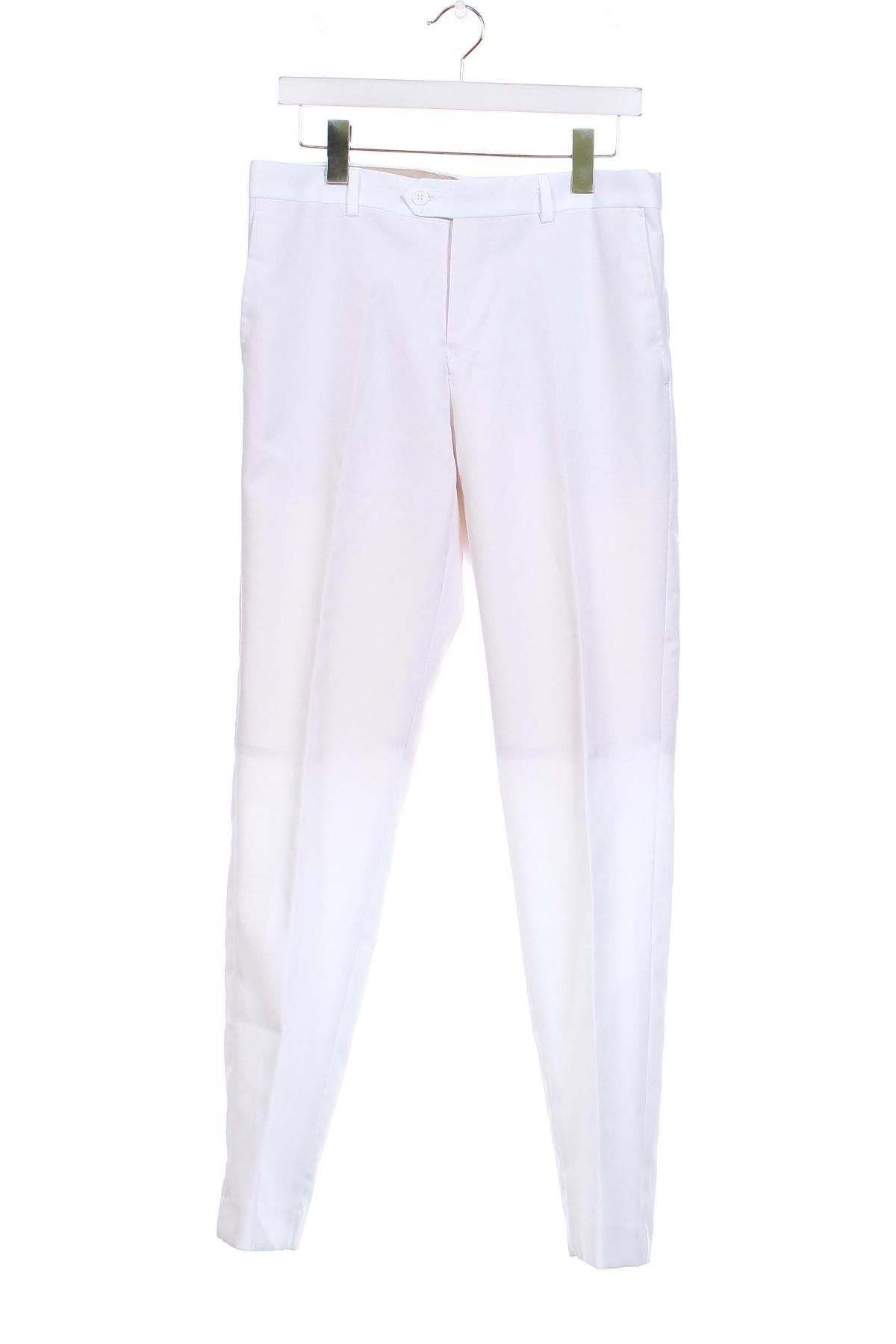 Ανδρικό παντελόνι Oppo Suits, Μέγεθος M, Χρώμα Λευκό, Τιμή 14,83 €