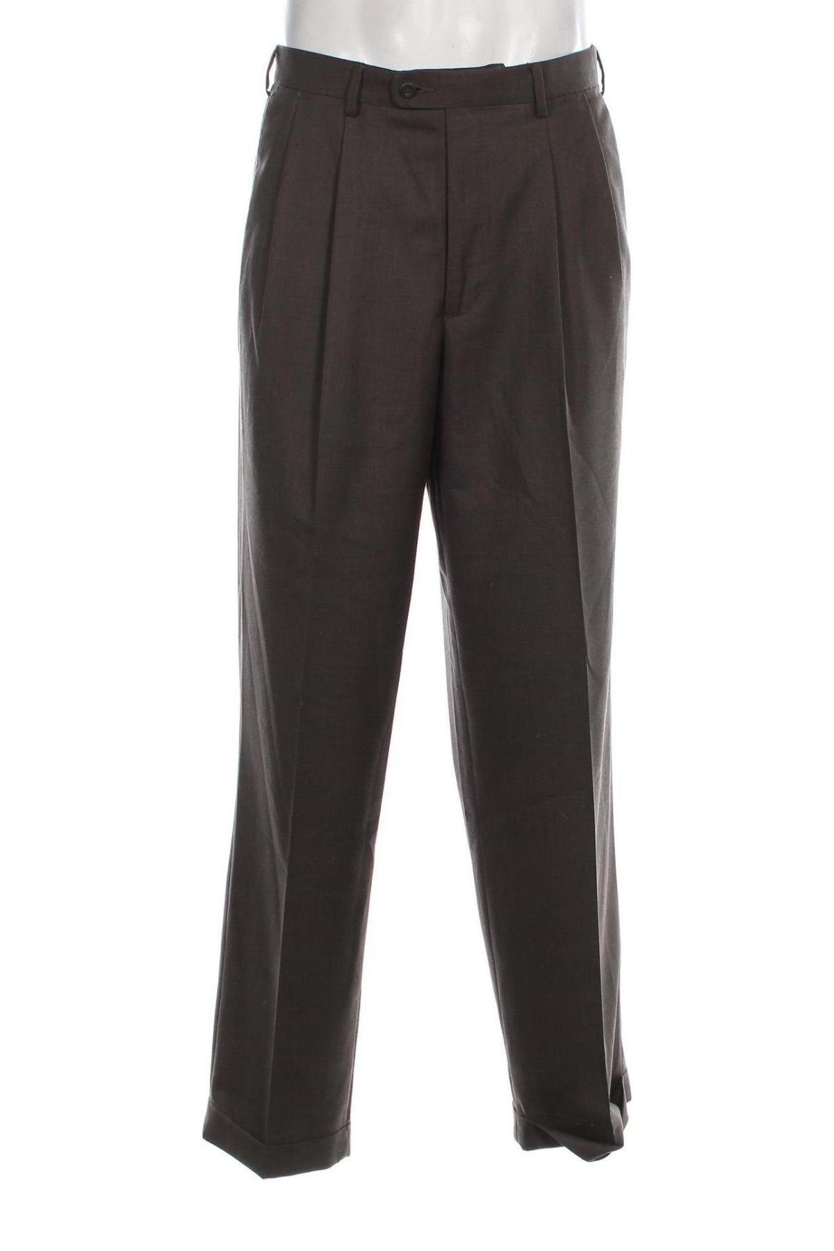 Мъжки панталон Perry Ellis, Размер L, Цвят Кафяв, Цена 14,35 лв.