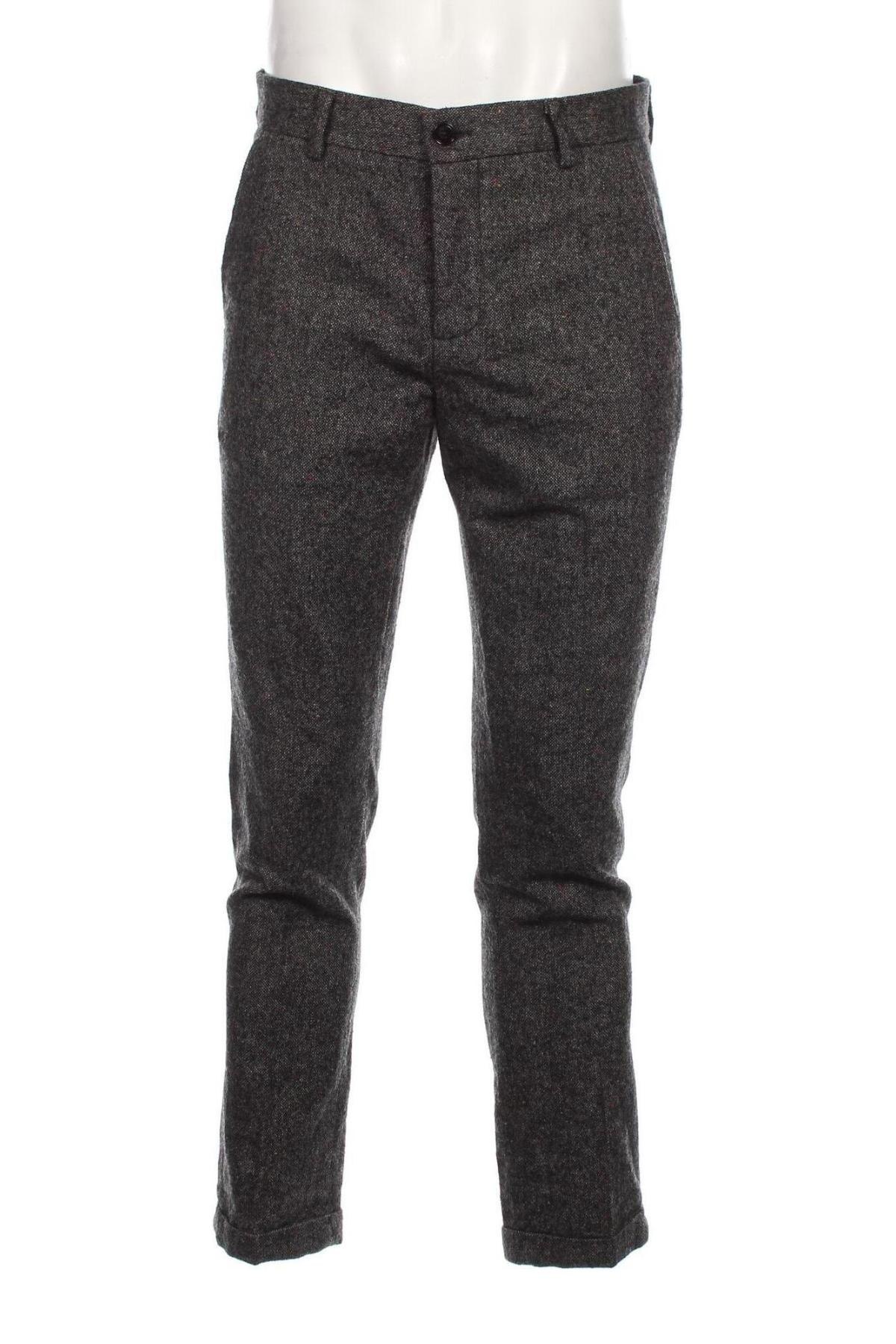 Мъжки панталон Pier One, Размер M, Цвят Сив, Цена 19,42 лв.