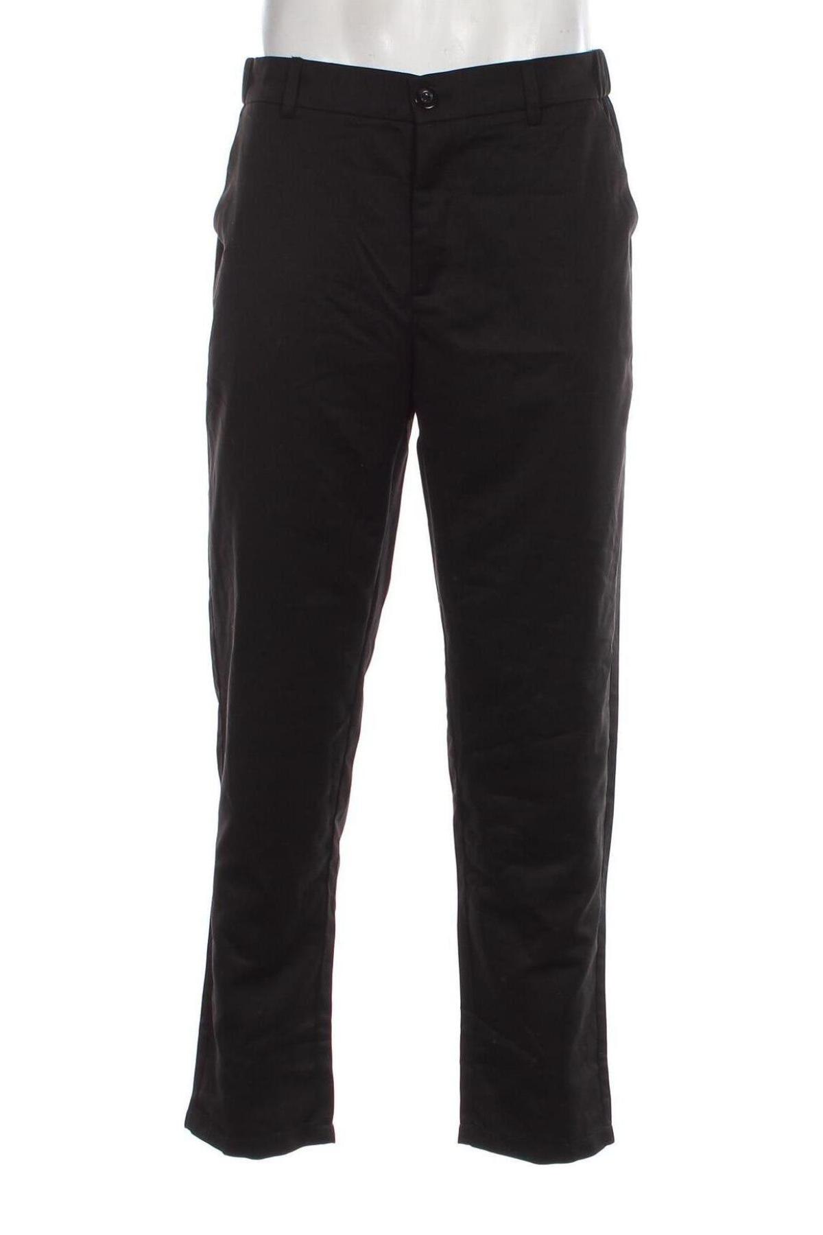 Ανδρικό παντελόνι SHEIN, Μέγεθος L, Χρώμα Μαύρο, Τιμή 5,38 €