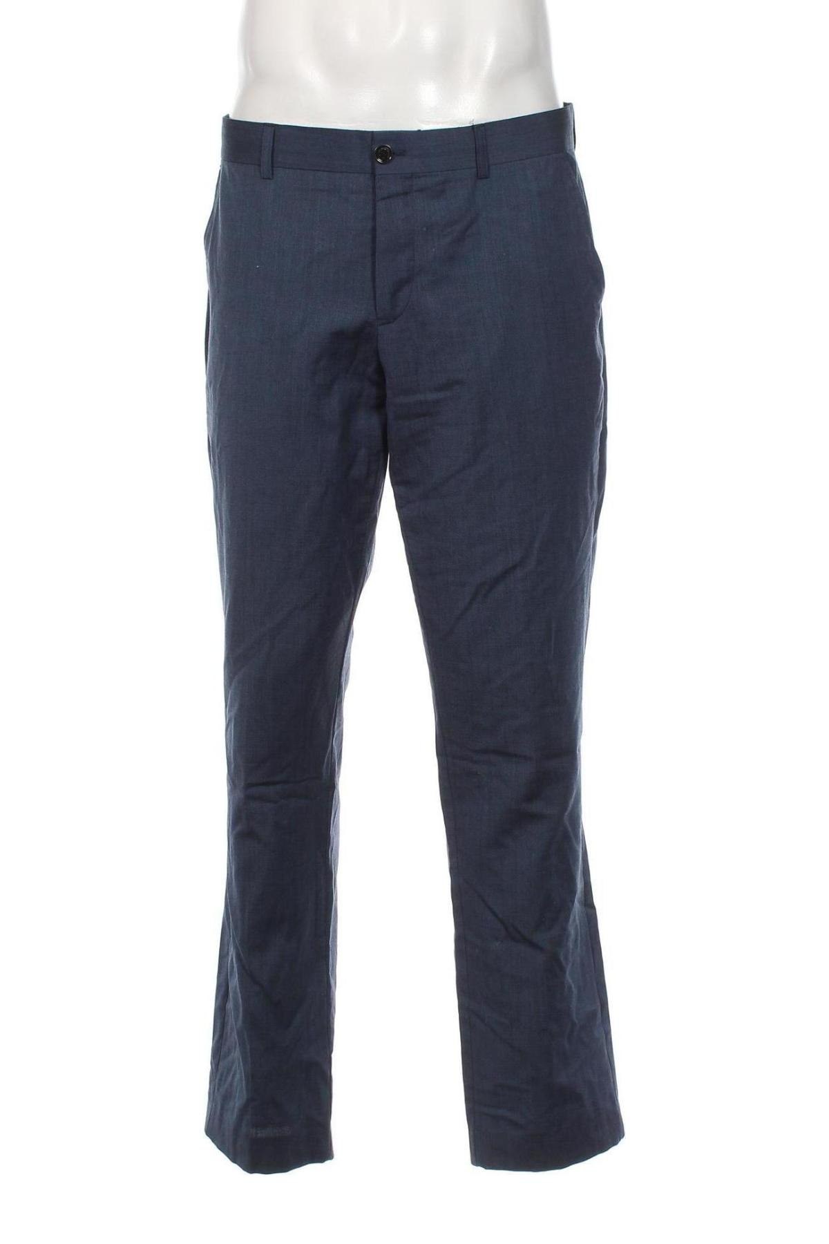 Pantaloni de bărbați Selected Homme, Mărime L, Culoare Albastru, Preț 78,95 Lei