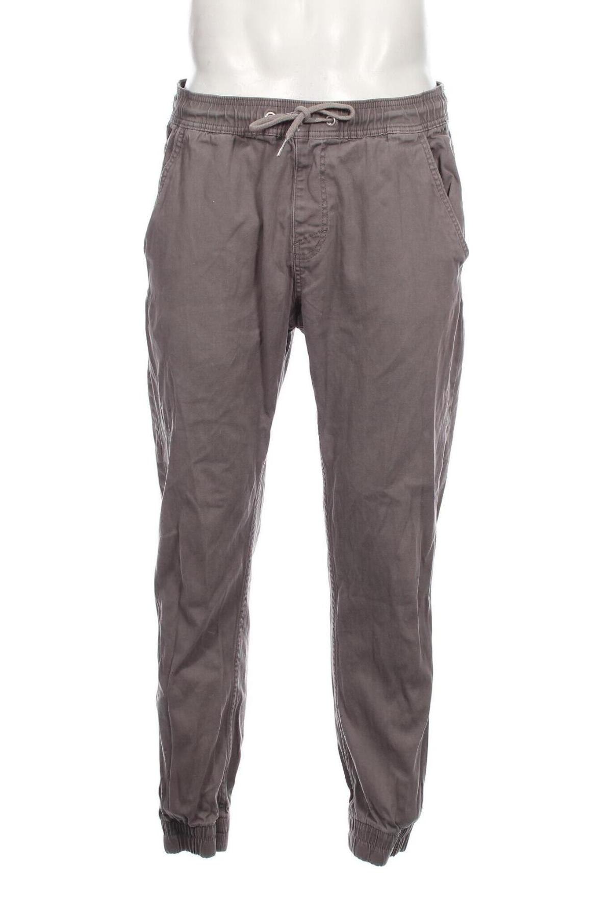 Pantaloni de bărbați Sinsay, Mărime M, Culoare Gri, Preț 39,95 Lei