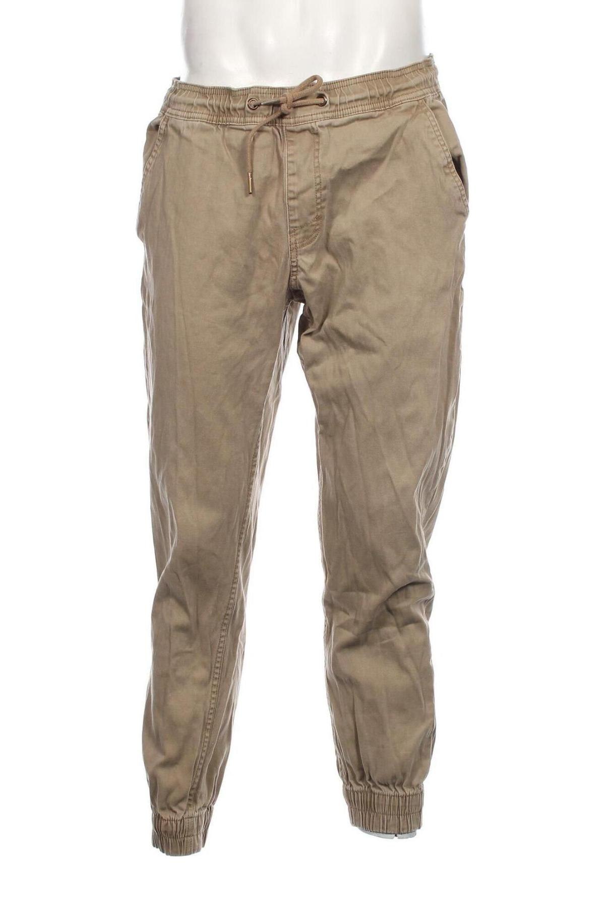 Мъжки панталон Sinsay, Размер M, Цвят Бежов, Цена 14,79 лв.