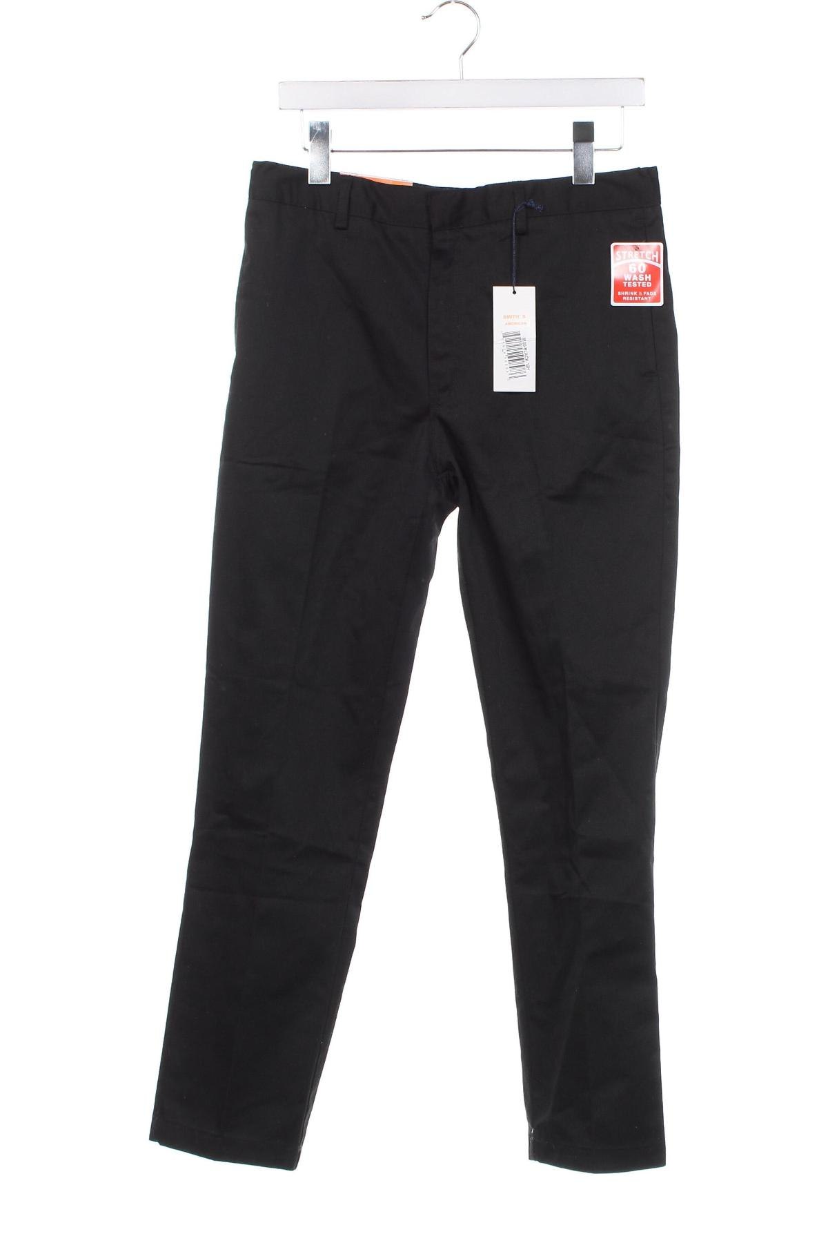 Ανδρικό παντελόνι Smith's, Μέγεθος S, Χρώμα Μαύρο, Τιμή 5,47 €
