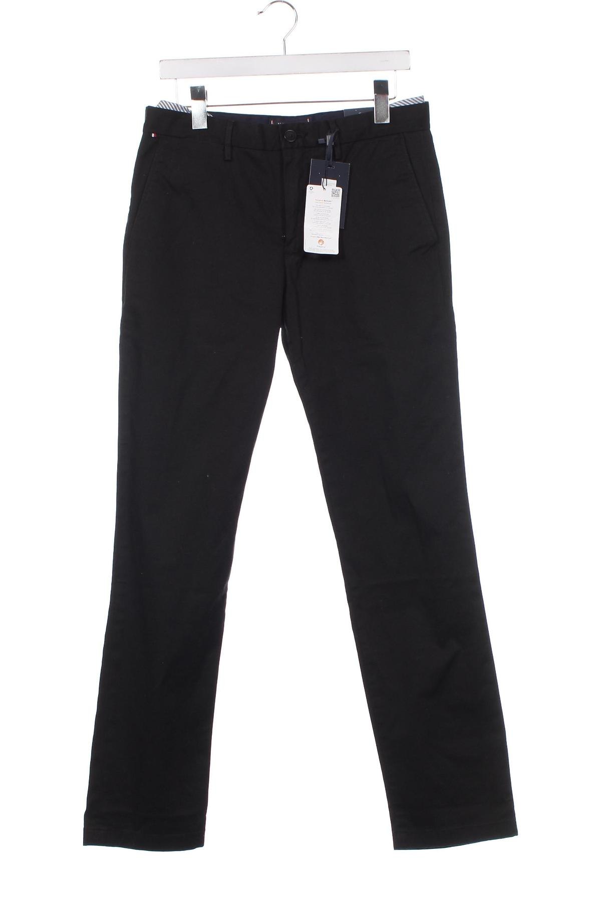 Pantaloni de bărbați Tommy Hilfiger, Mărime M, Culoare Negru, Preț 300,49 Lei