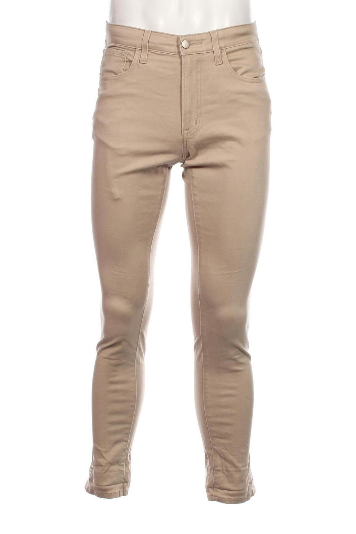 Pantaloni de bărbați Uniqlo, Mărime S, Culoare Bej, Preț 33,72 Lei