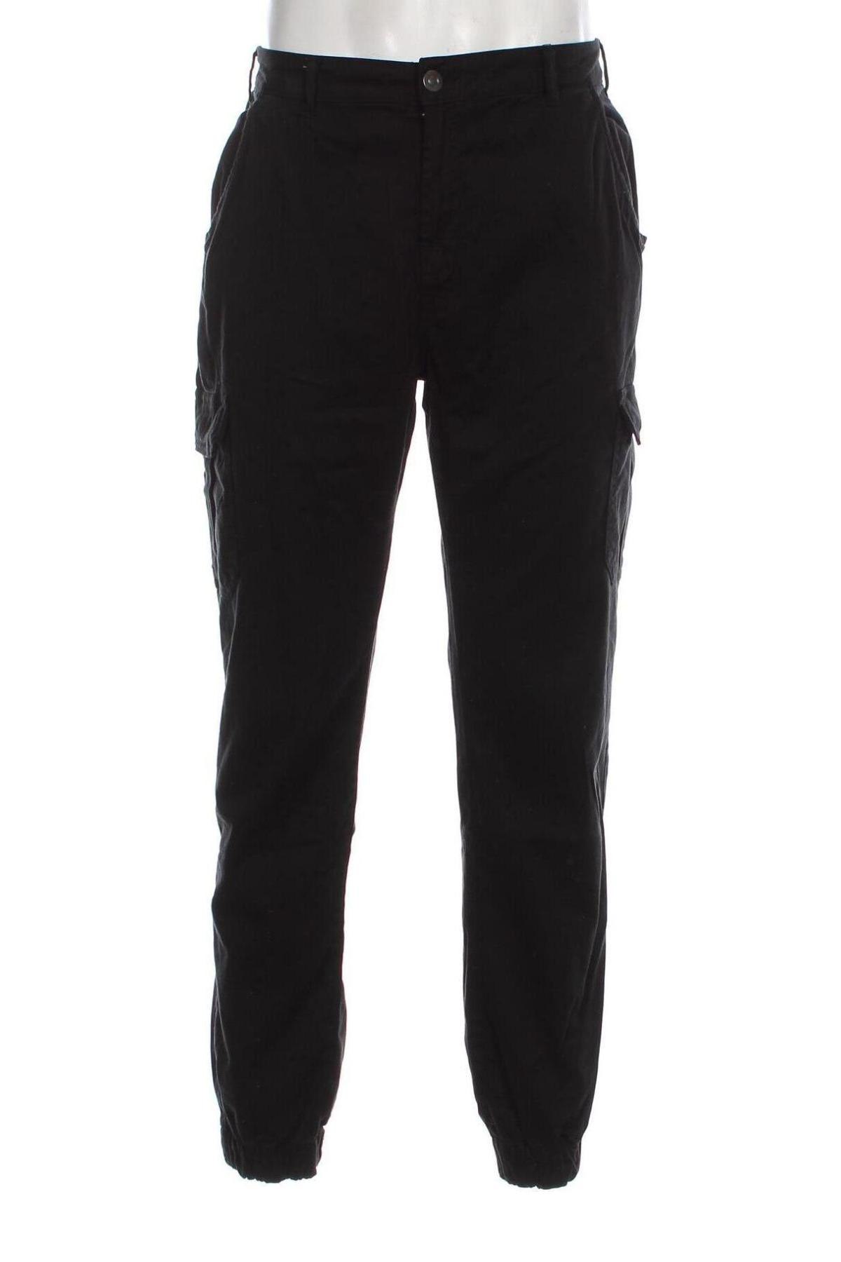 Pantaloni de bărbați Urban Classics, Mărime M, Culoare Negru, Preț 63,32 Lei