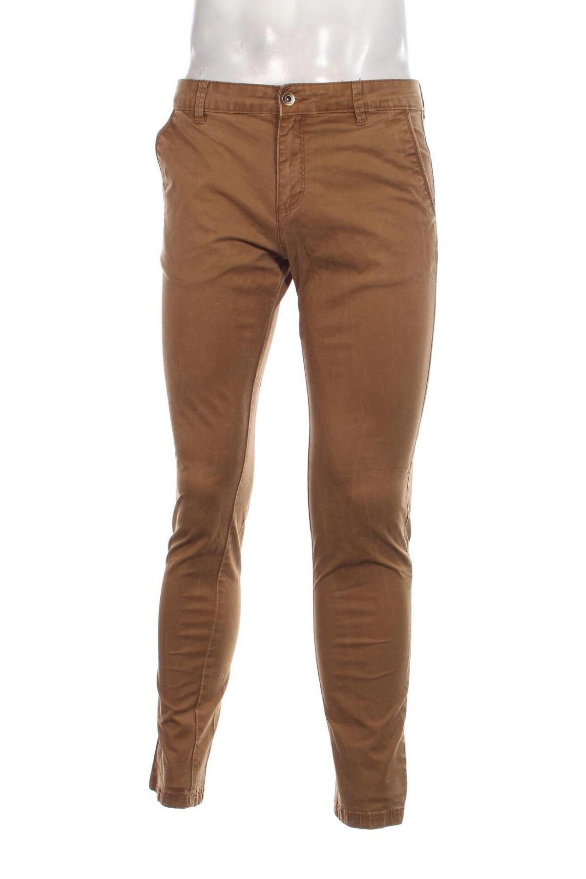 Herrenhose Zara Man, Größe M, Farbe Braun, Preis 7,04 €