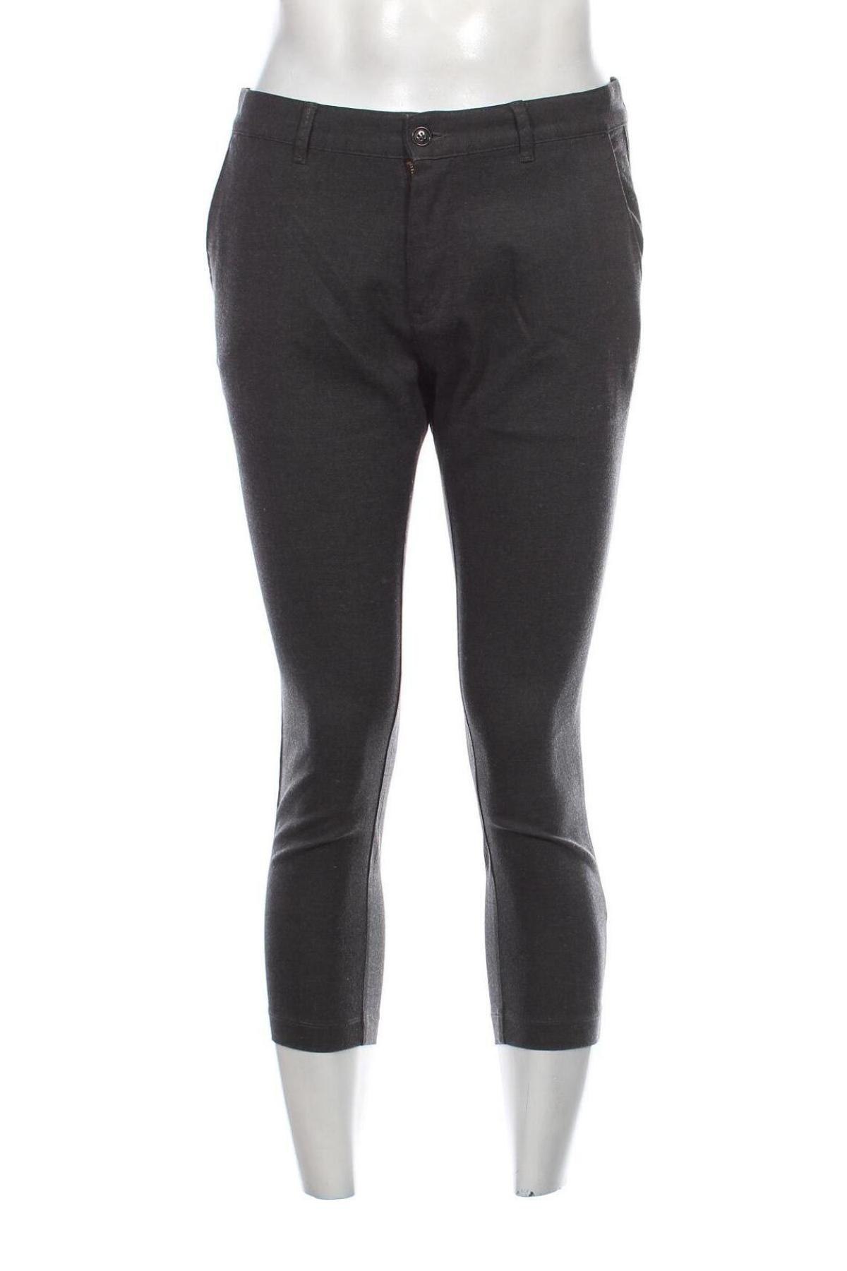 Мъжки панталон Zara Man, Размер M, Цвят Сив, Цена 21,70 лв.