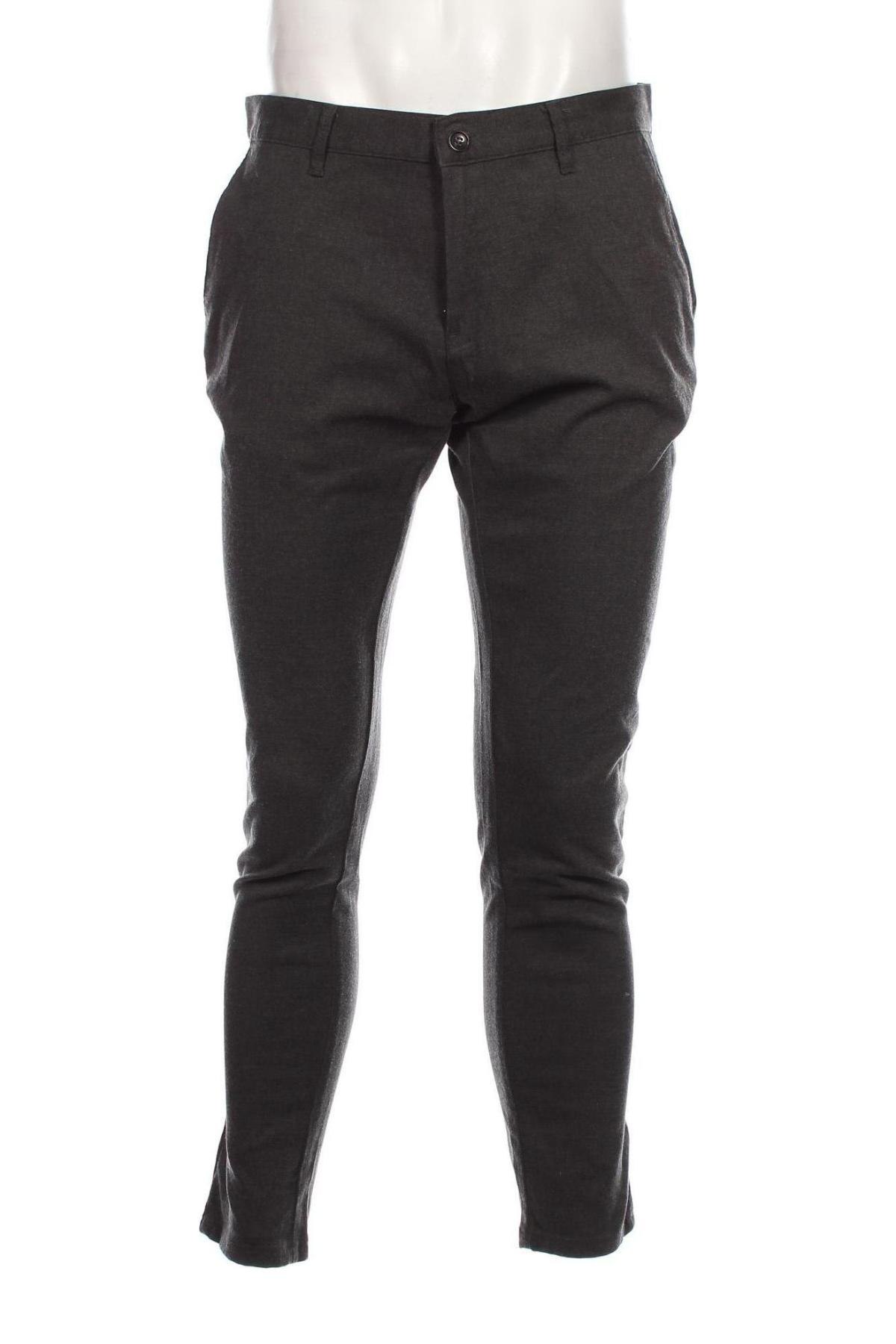 Pantaloni de bărbați Zara Man, Mărime M, Culoare Gri, Preț 35,53 Lei