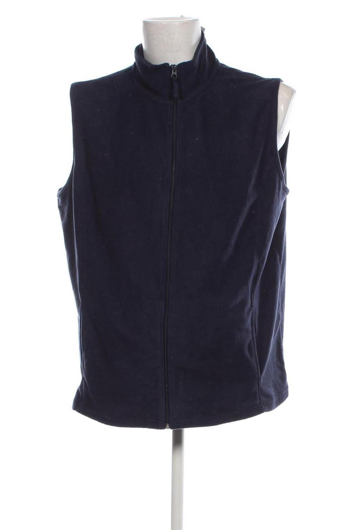 Ανδρικό fleece γιλέκο Janina, Μέγεθος XL, Χρώμα Μπλέ, Τιμή 17,81 €