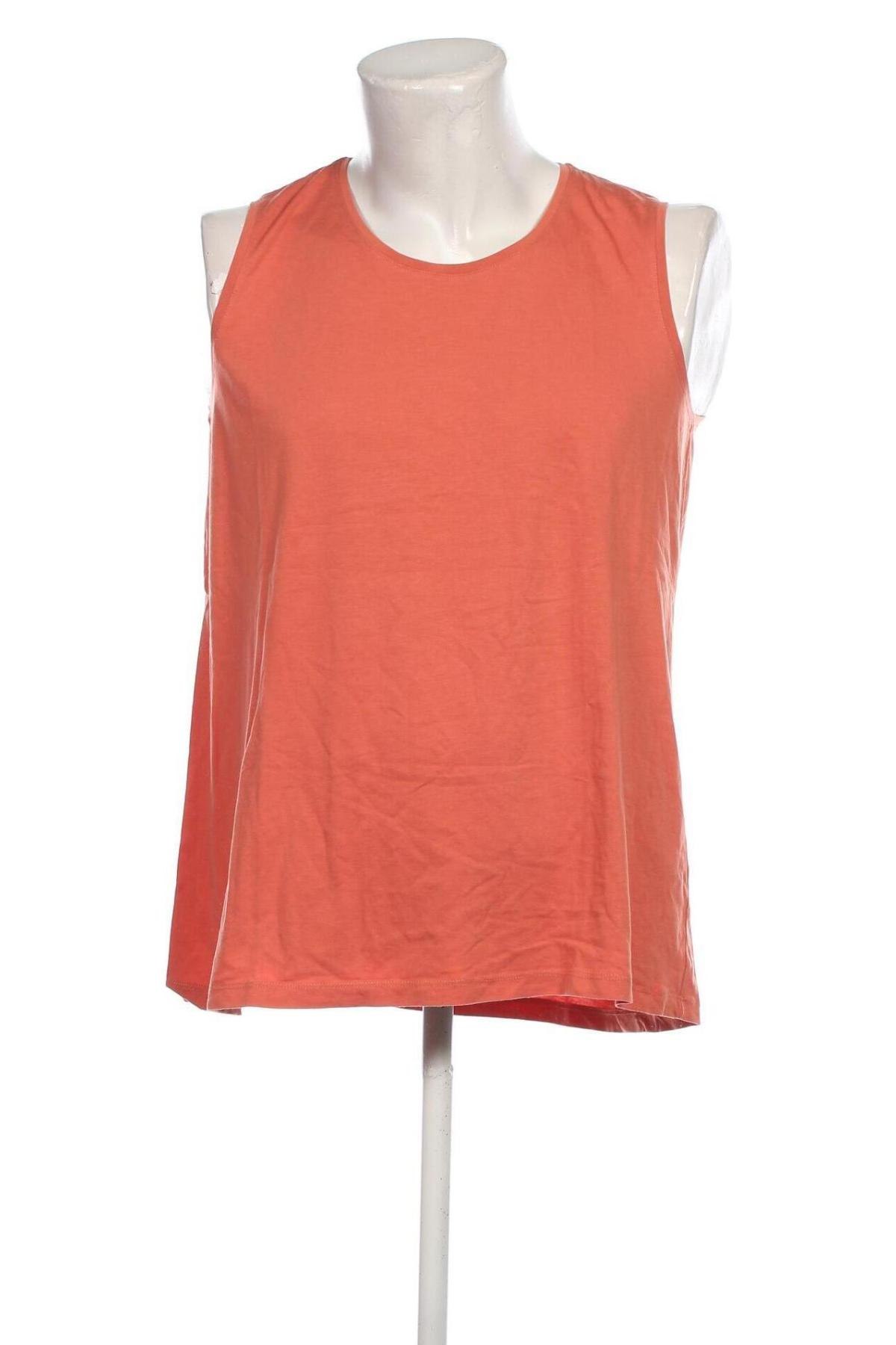 Herren Tanktop, Größe M, Farbe Orange, Preis € 4,34