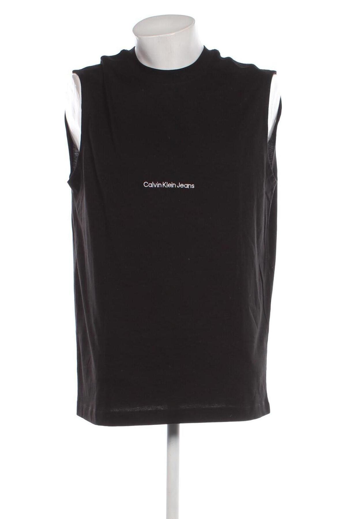 Herren Tanktop Calvin Klein, Größe L, Farbe Schwarz, Preis € 31,96