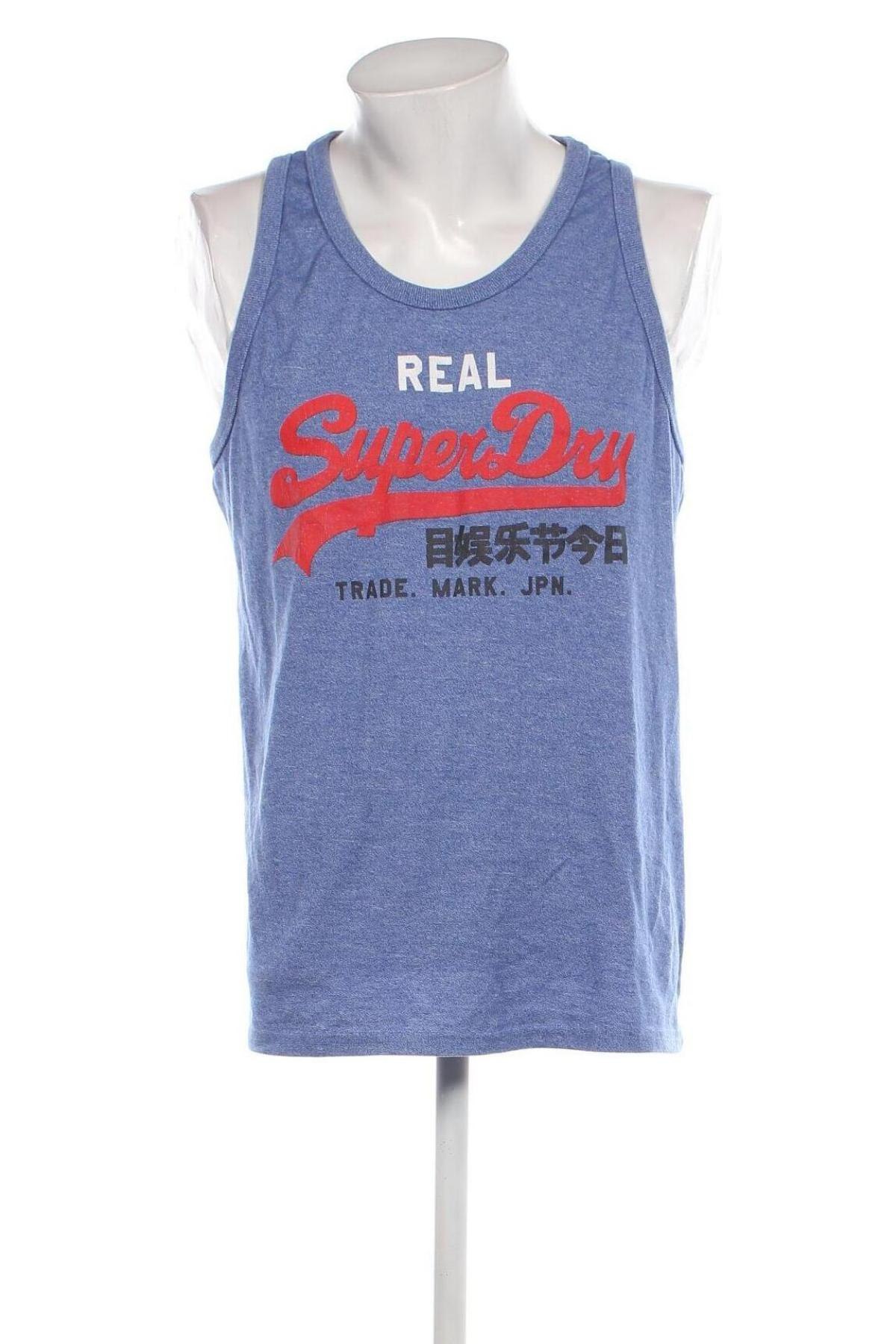 Herren Tanktop Superdry, Größe XXL, Farbe Blau, Preis € 17,12