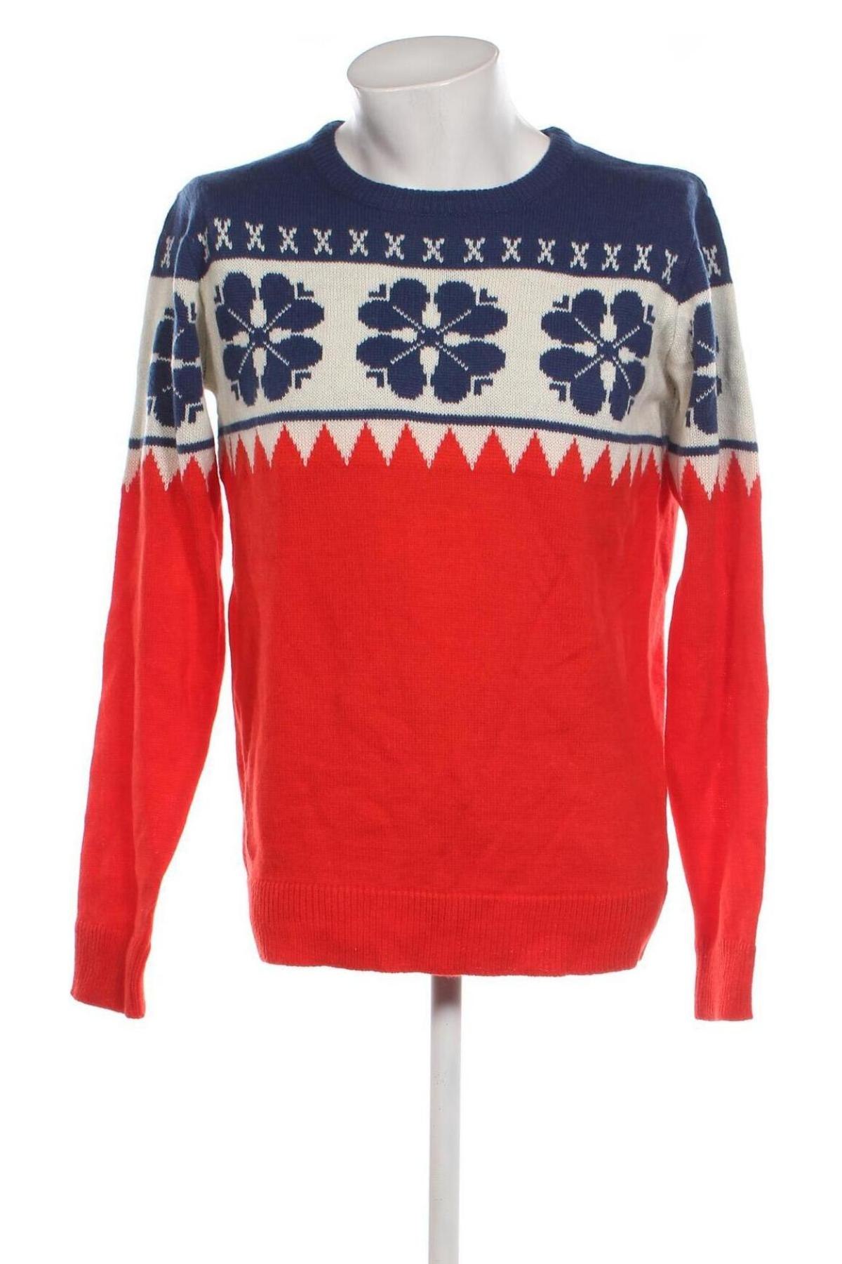 Мъжки пуловер, Размер L, Цвят Многоцветен, Цена 17,11 лв.