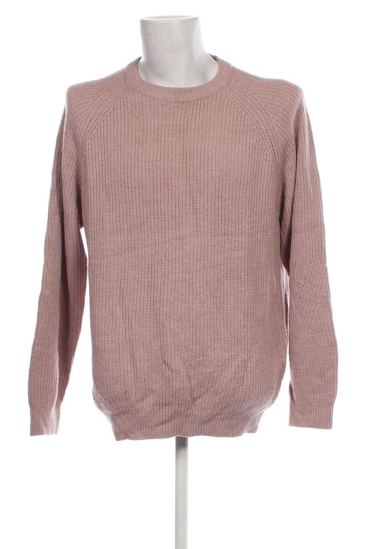 Herrenpullover, Größe XL, Farbe Aschrosa, Preis € 9,49