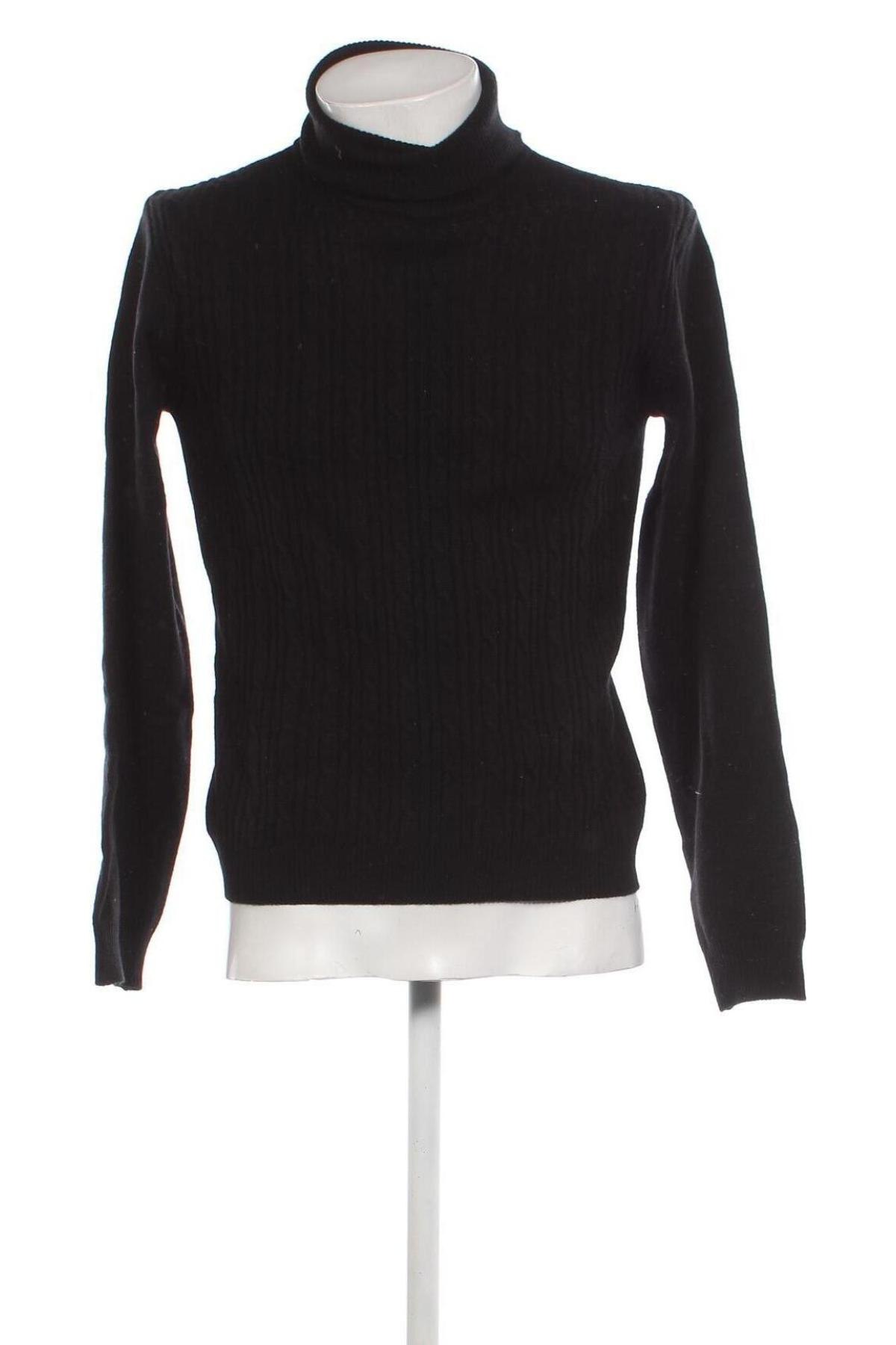 Ανδρικό πουλόβερ, Μέγεθος M, Χρώμα Μαύρο, Τιμή 9,15 €