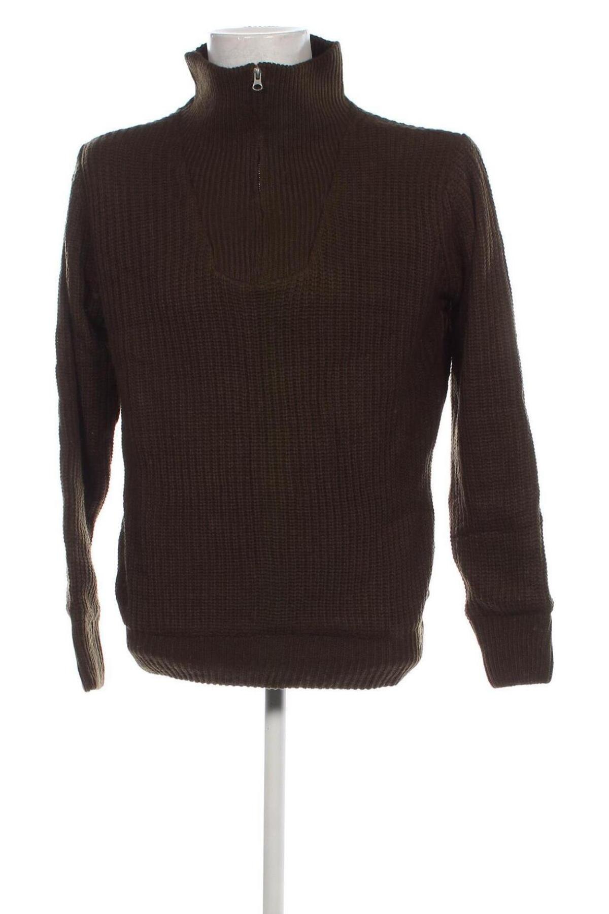 Herrenpullover, Größe M, Farbe Grün, Preis € 10,90