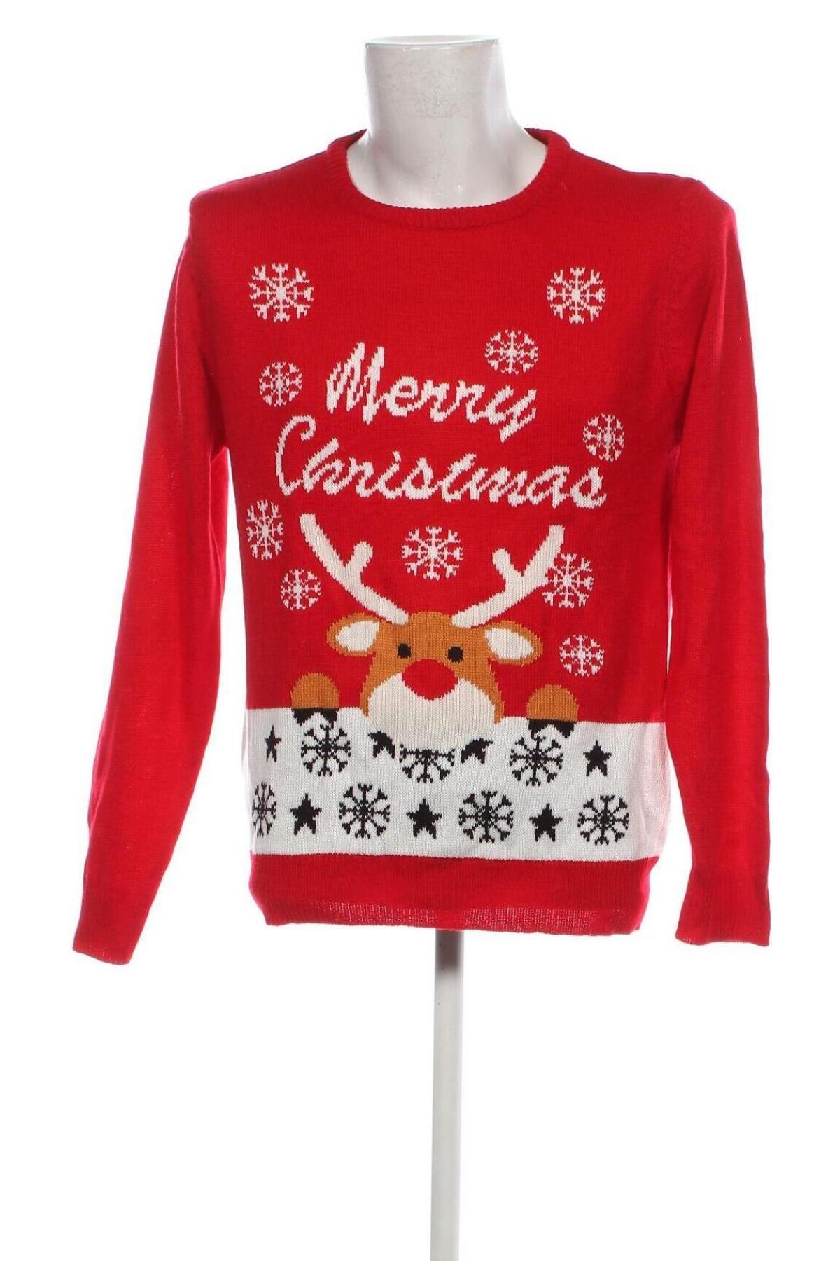 Ανδρικό πουλόβερ, Μέγεθος XL, Χρώμα Κόκκινο, Τιμή 11,12 €