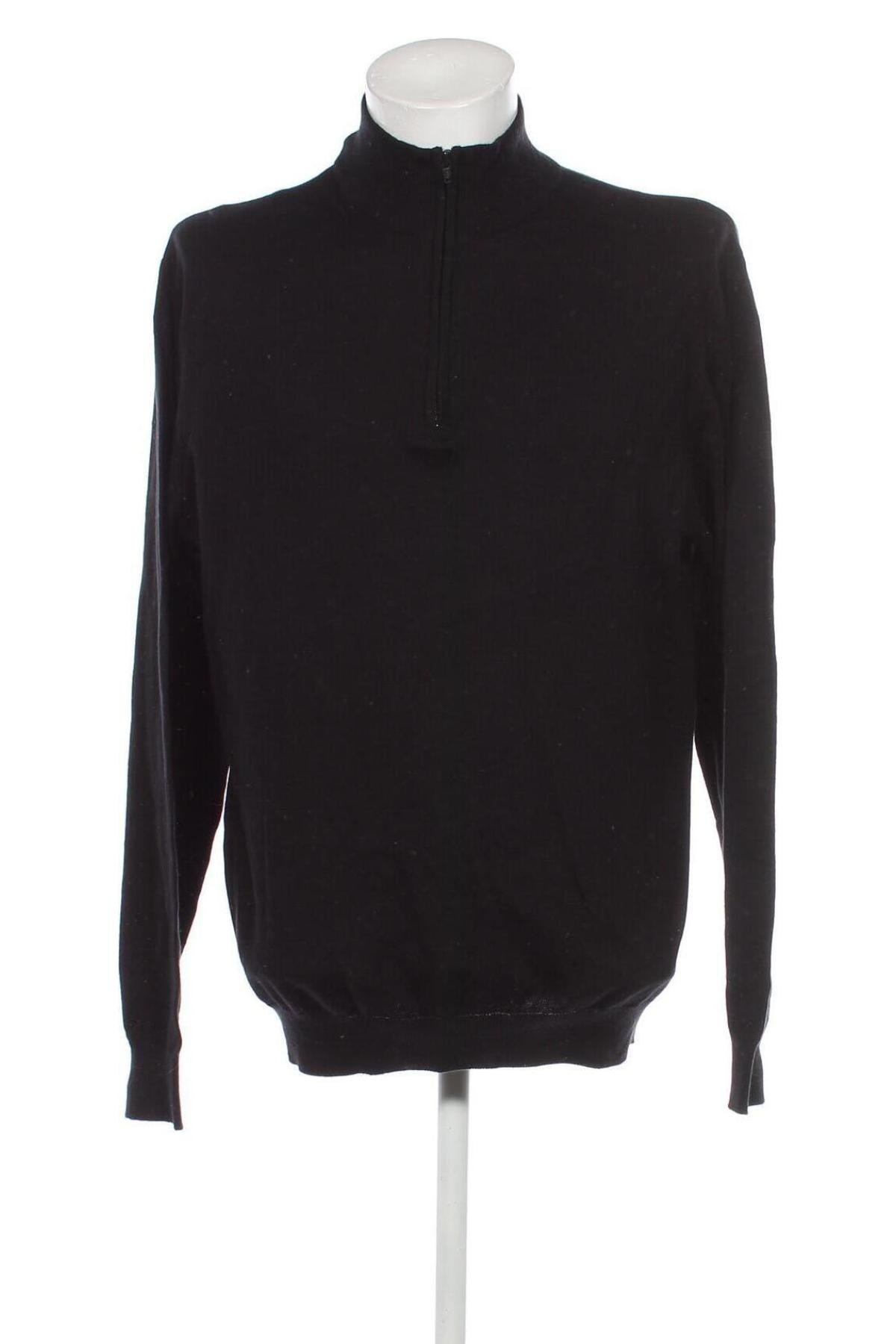Мъжки пуловер, Размер XXL, Цвят Черен, Цена 17,11 лв.