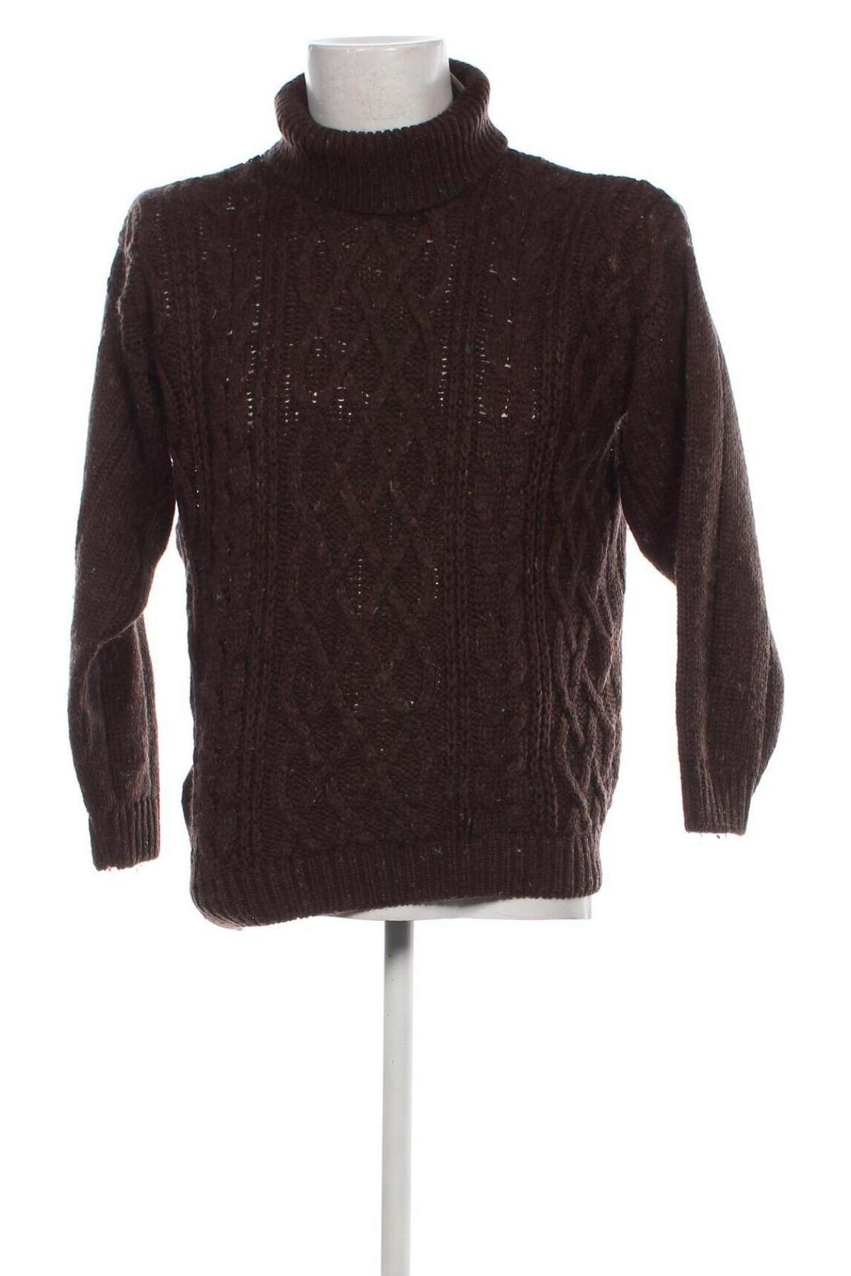 Herrenpullover, Größe M, Farbe Braun, Preis € 7,99