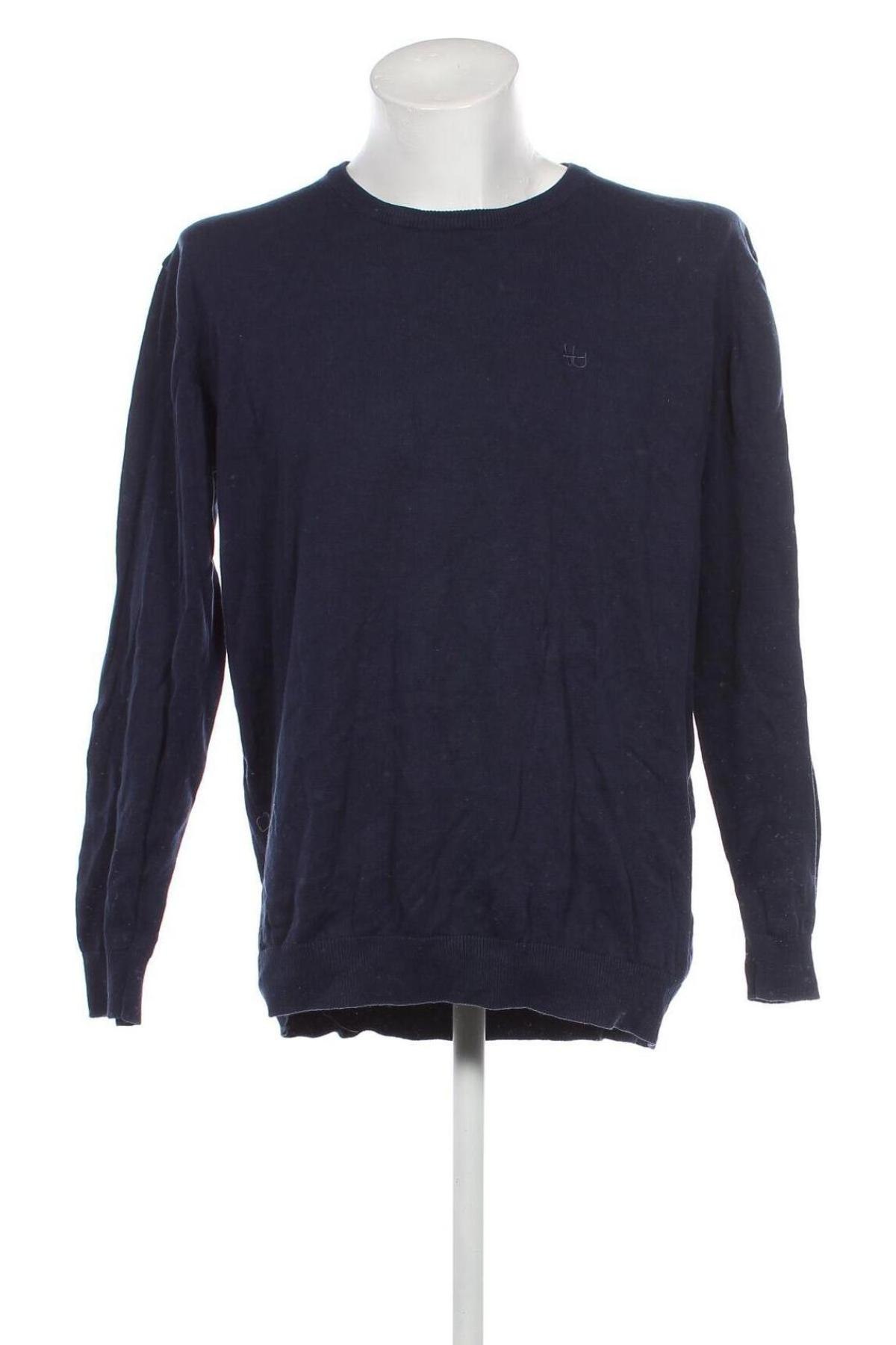 Мъжки пуловер, Размер XXL, Цвят Син, Цена 17,11 лв.