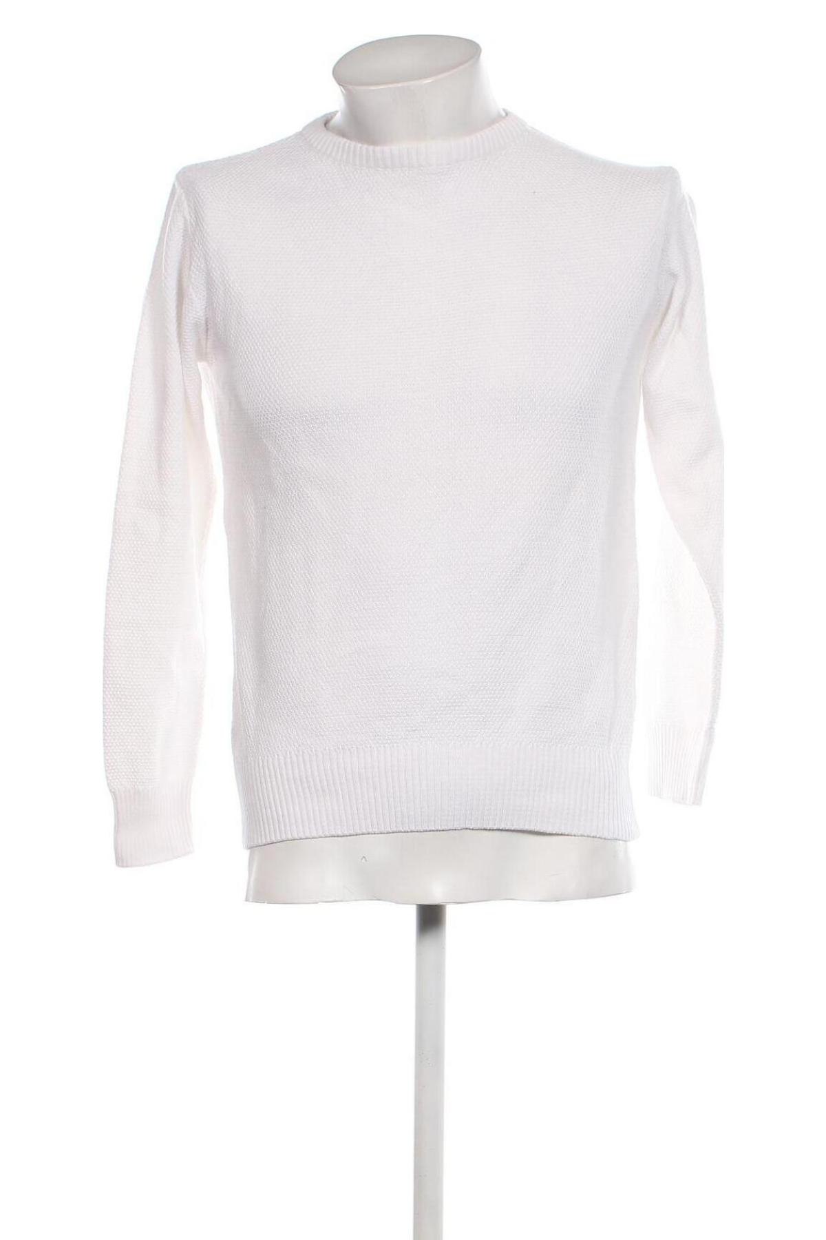 Ανδρικό πουλόβερ, Μέγεθος L, Χρώμα Λευκό, Τιμή 10,58 €