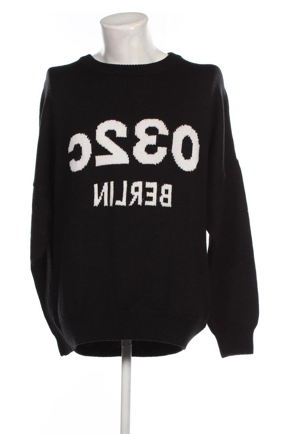 Мъжки пуловер 032c, Размер L, Цвят Черен, Цена 730,55 лв.