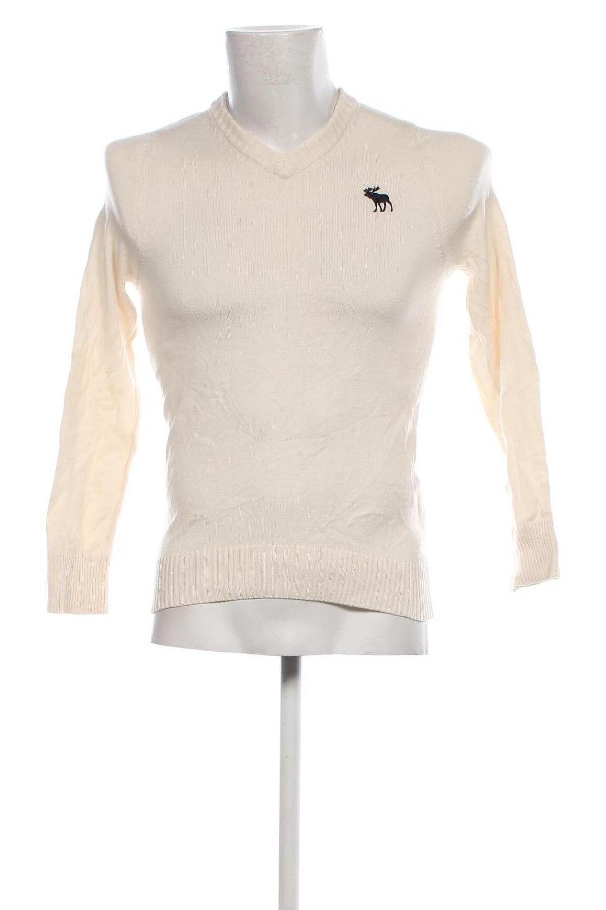 Мъжки пуловер Abercrombie & Fitch, Размер S, Цвят Бежов, Цена 40,30 лв.