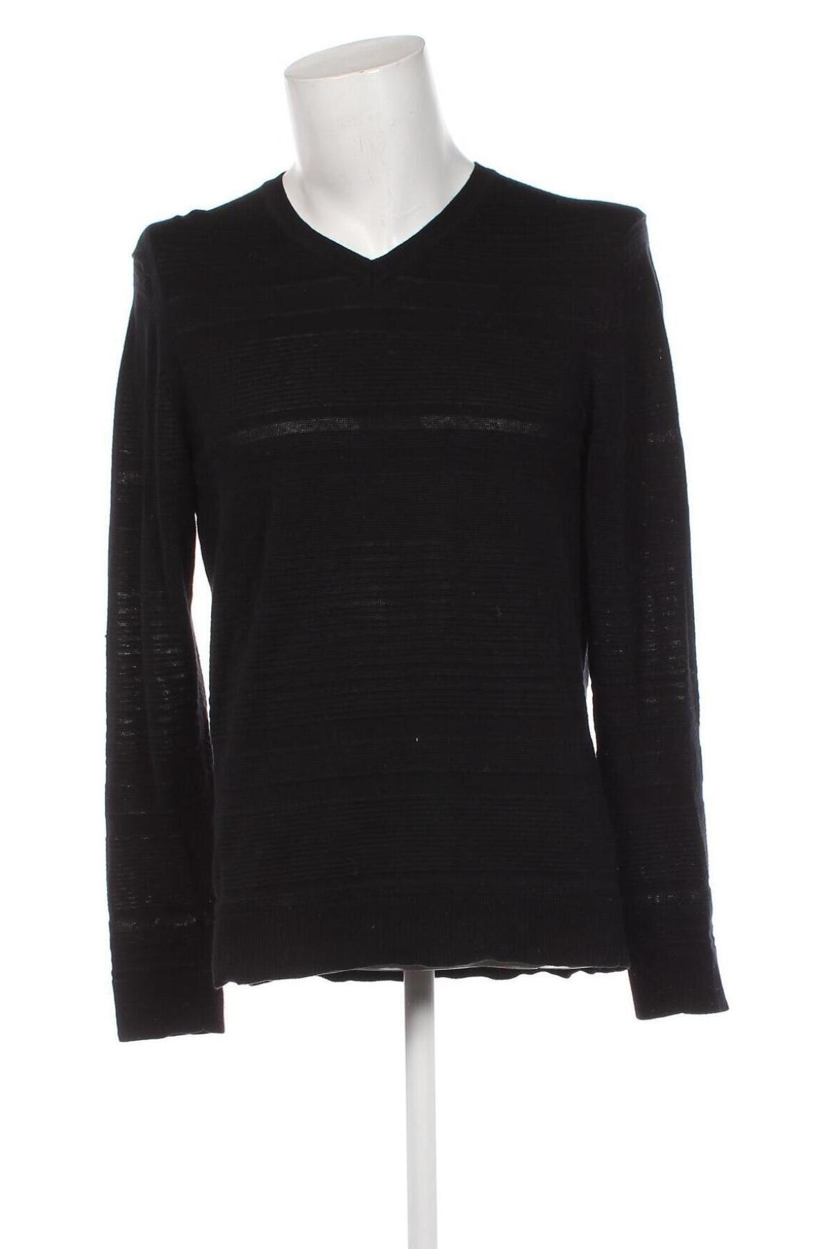 Мъжки пуловер Alfani, Размер M, Цвят Черен, Цена 18,36 лв.