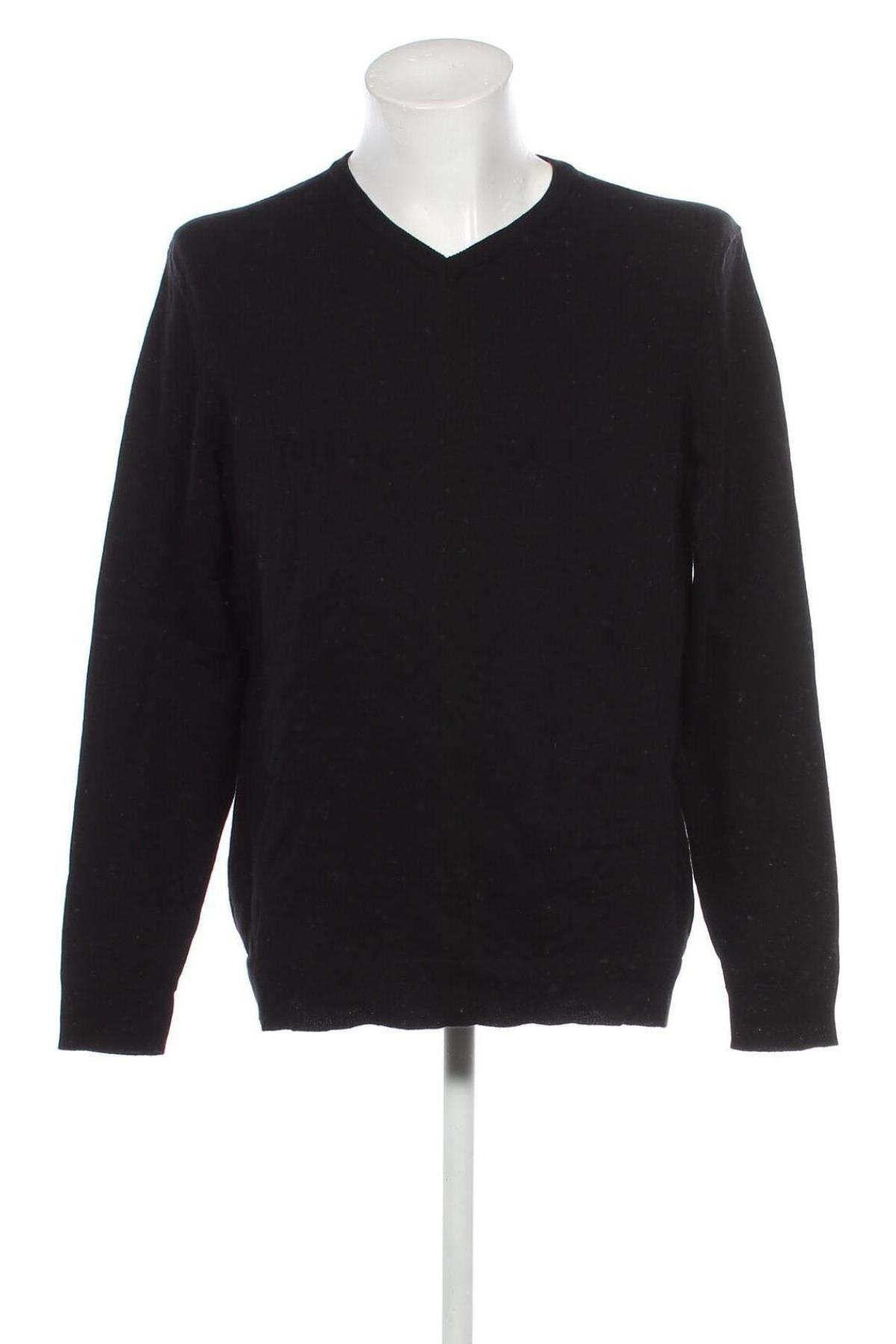 Ανδρικό πουλόβερ Alfani, Μέγεθος L, Χρώμα Μαύρο, Τιμή 13,04 €
