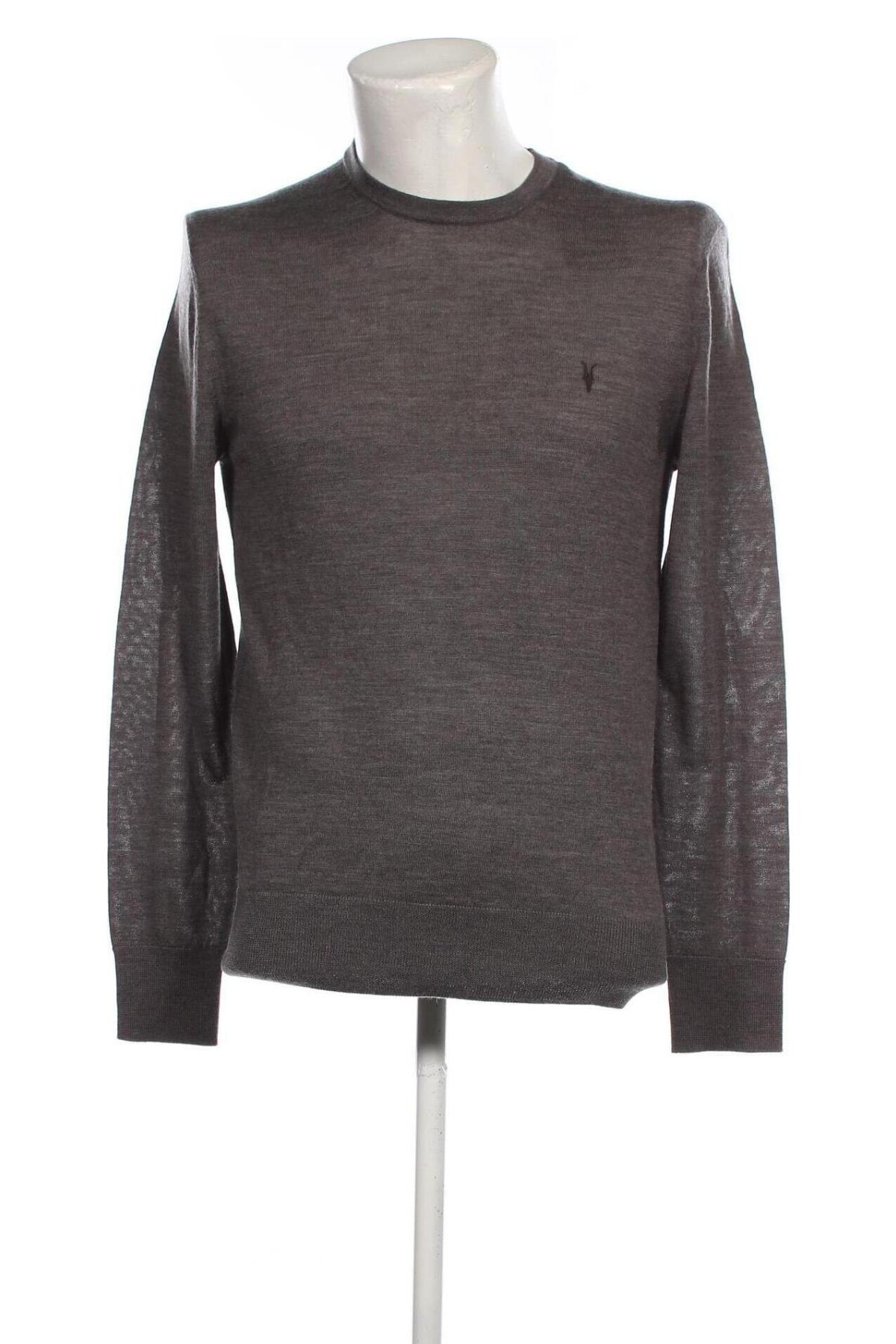 Herrenpullover AllSaints, Größe M, Farbe Grau, Preis € 68,35