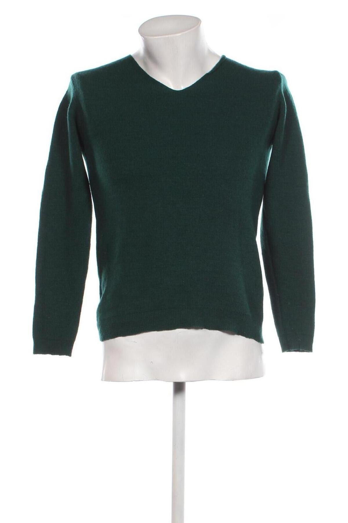 Мъжки пуловер American Vintage, Размер S, Цвят Зелен, Цена 40,30 лв.